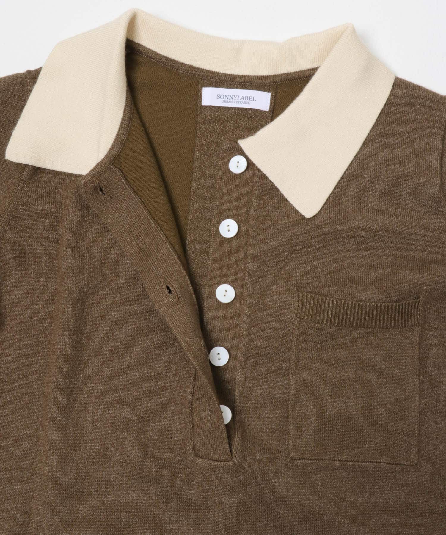 Sonny Label 「『WEB限定』ニットポロワンピース」|ワンピース|