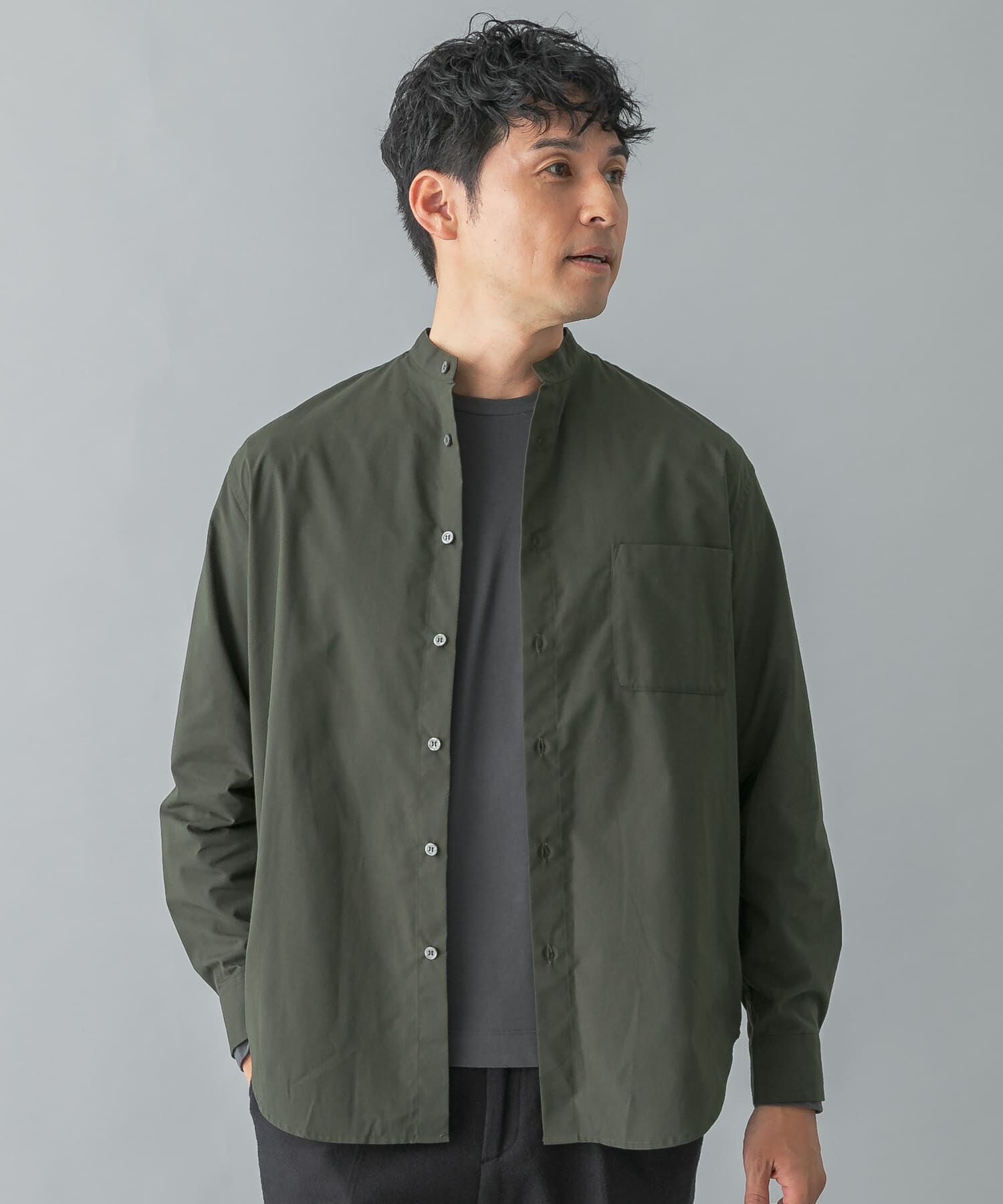 URBAN RESEARCH ROSSO「『抗菌 / 防臭』『XLｻｲｽﾞあり』ｱｰﾊﾞﾝﾘﾗｯｸｽﾌﾞﾛｰﾄﾞﾊ  」|シャツ・ブラウス|カーキ