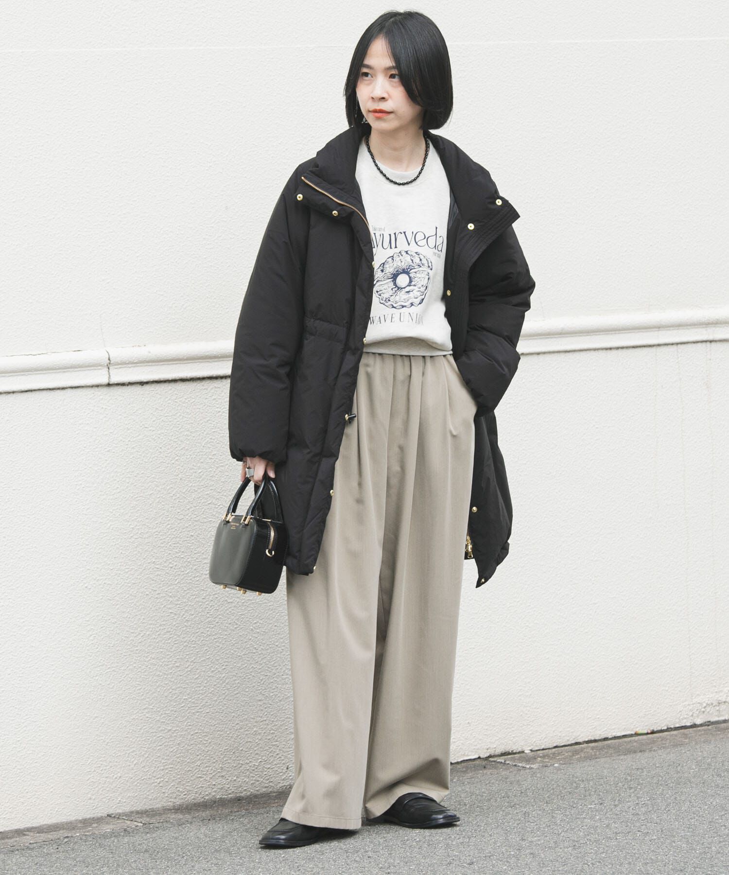 URBAN RESEARCH「スタンドカラードロストダウンコート」|ダウン|