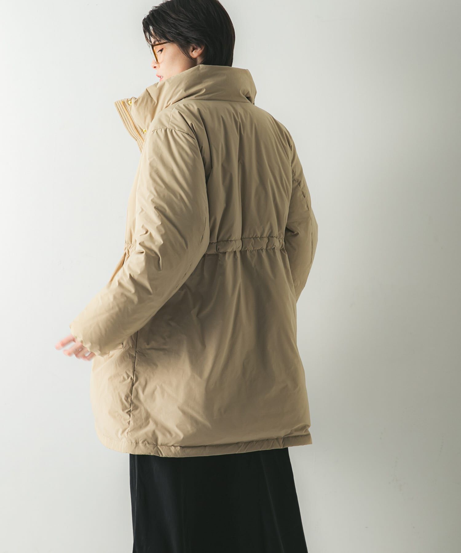 URBAN RESEARCH「スタンドカラードロストダウンコート」|ダウン|