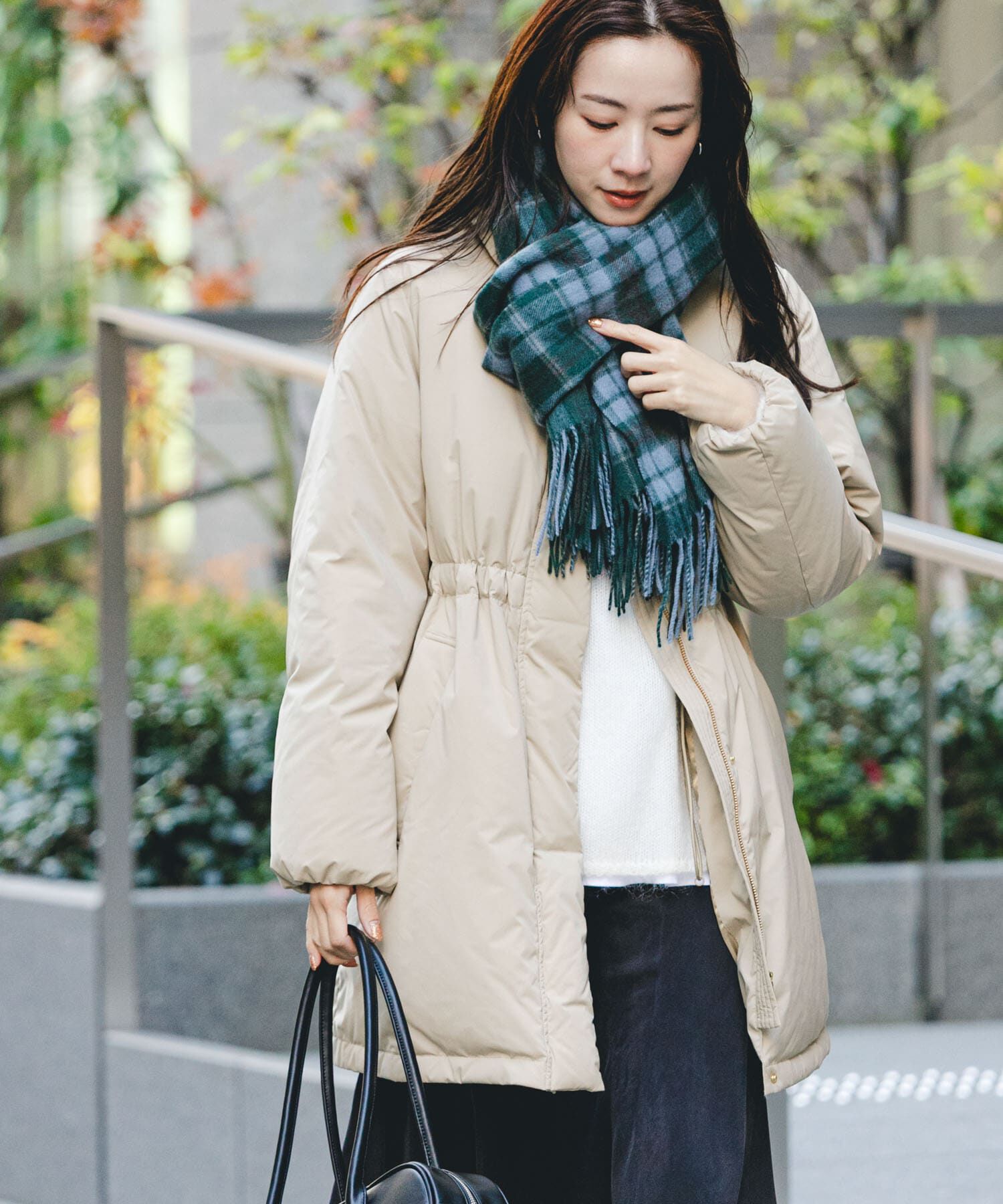 URBAN RESEARCH「スタンドカラードロストダウンコート」|ダウン|