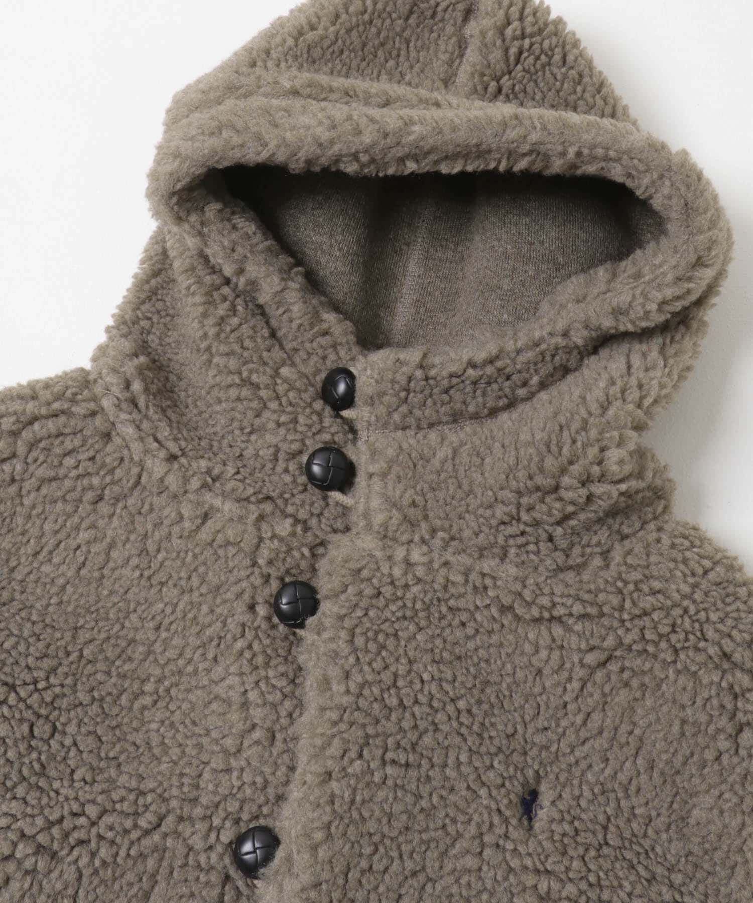 URBAN RESEARCH DOORS「GYMPHLEX　BOA HOODED VEST」|ベスト・ジレ|