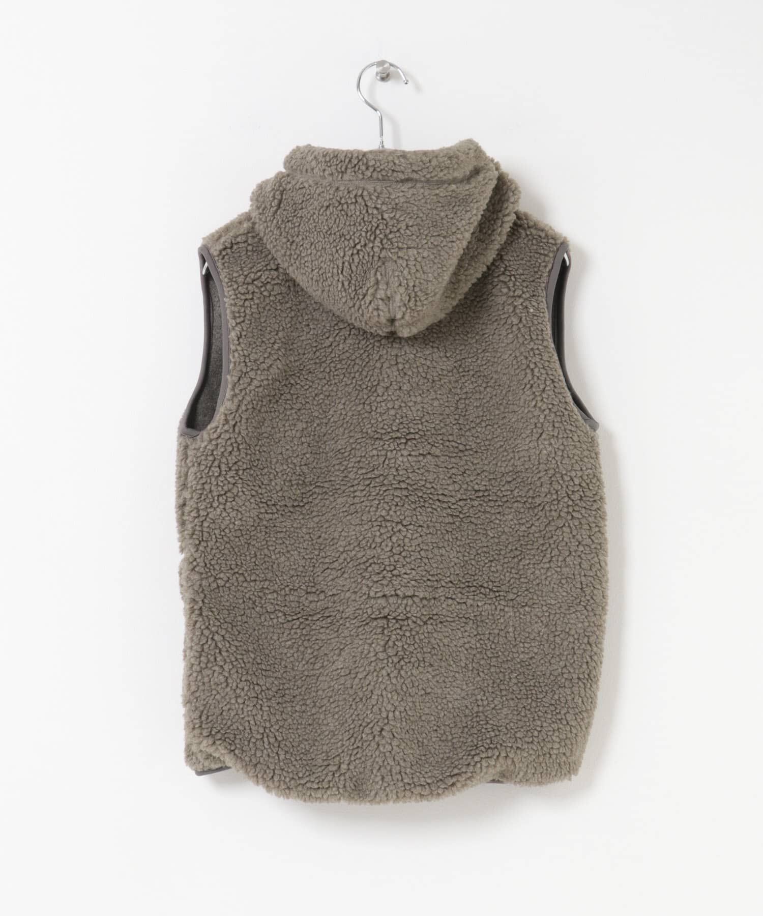 URBAN RESEARCH DOORS「GYMPHLEX　BOA HOODED VEST」|ベスト・ジレ|
