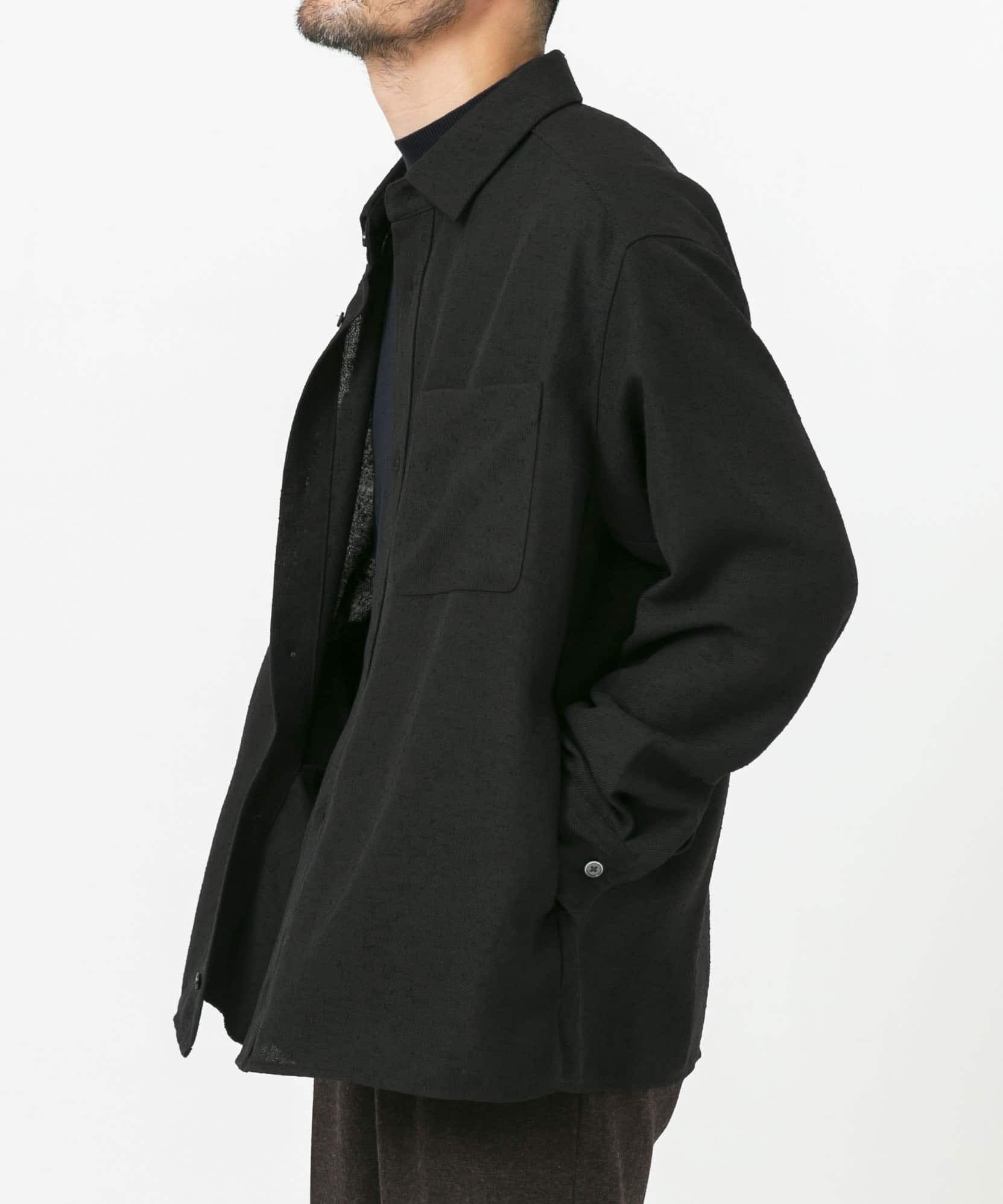 URBAN RESEARCH ROSSO「ツイードサイドポケットシャツ」|シャツ・ブラウス|