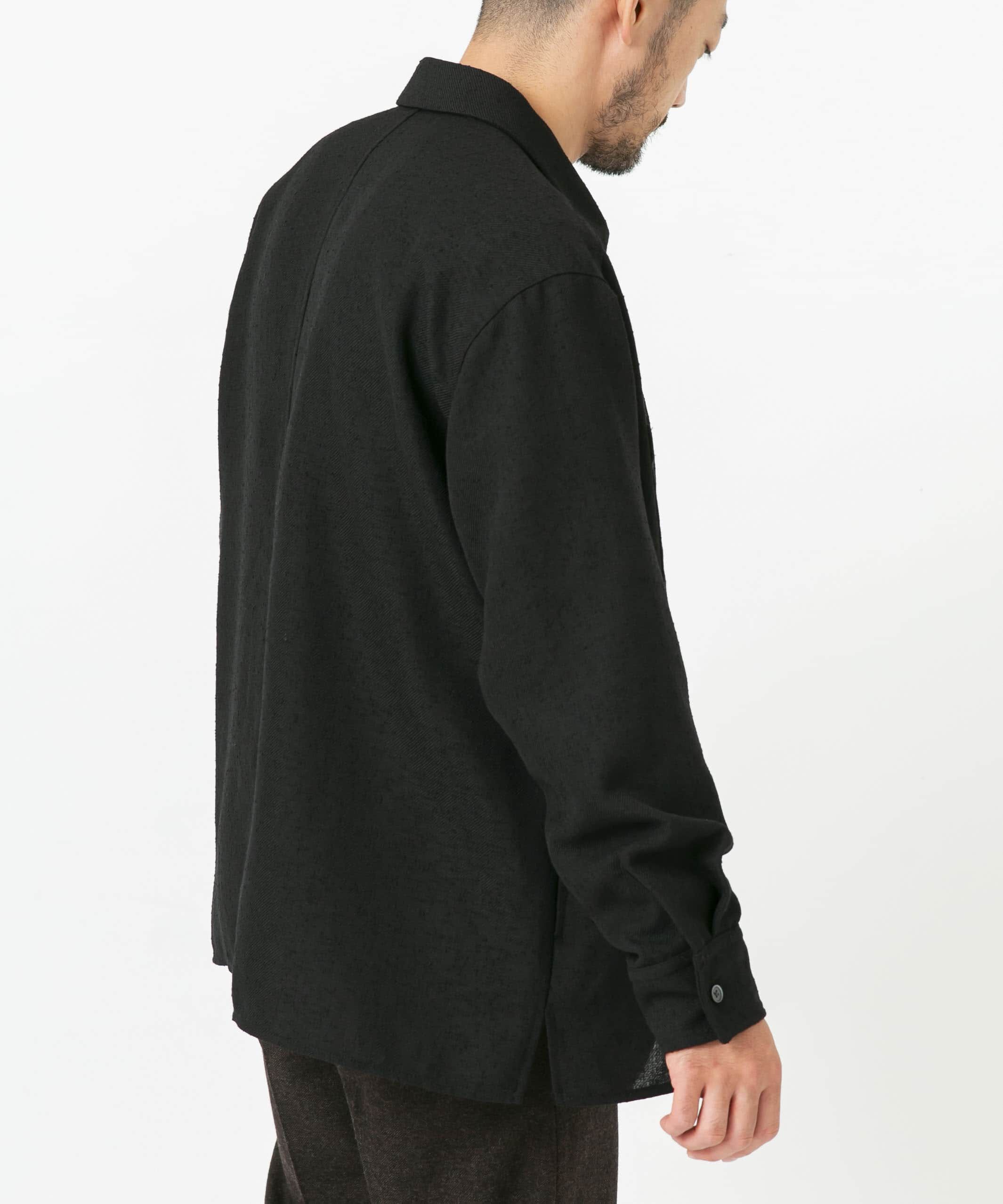 URBAN RESEARCH ROSSO「ツイードサイドポケットシャツ」|シャツ・ブラウス|