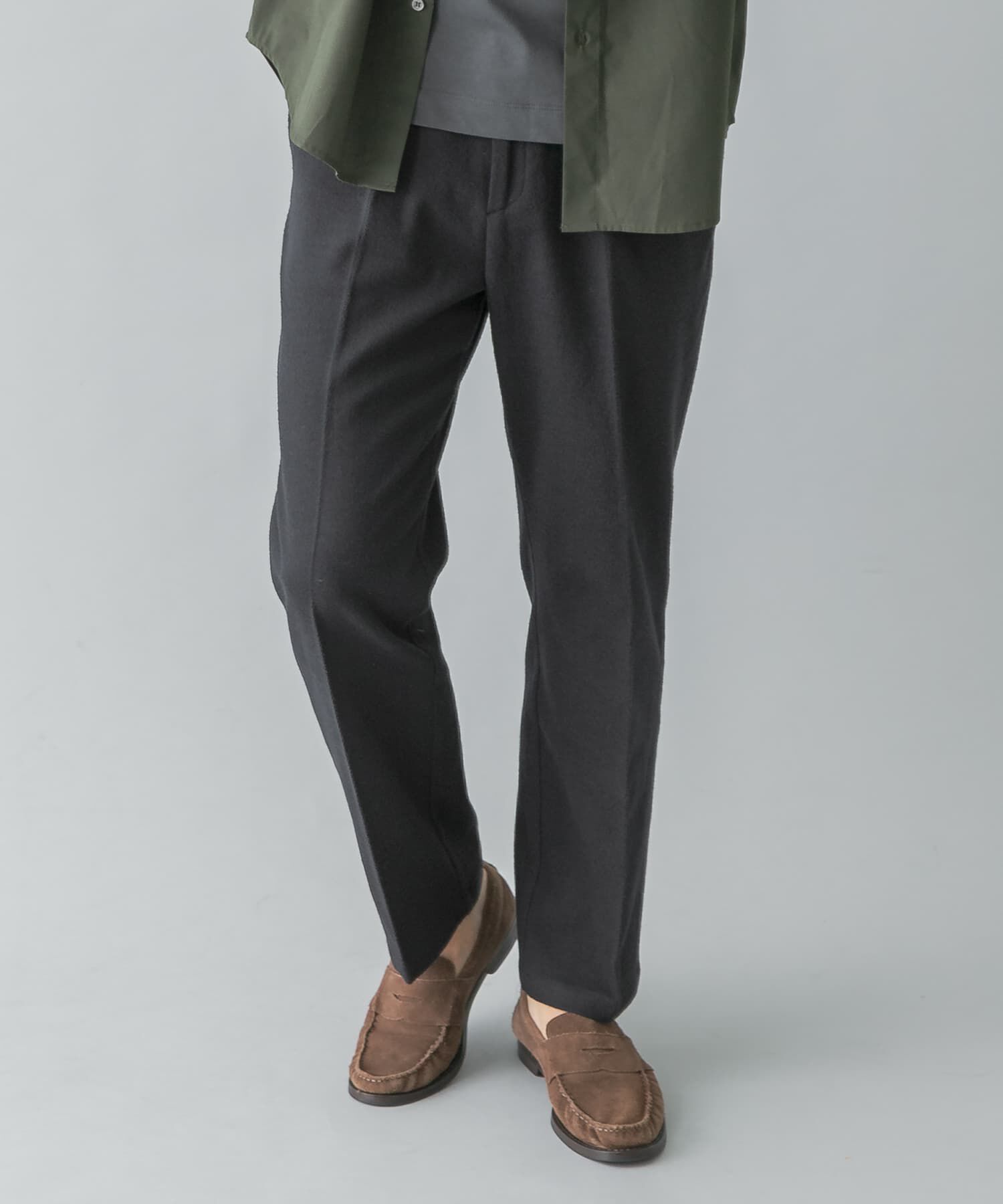 URBAN RESEARCH ROSSO「『蓄熱 / XLサイズあり』アーバンリラックスサーモライトネルスラックス」|スラックス|