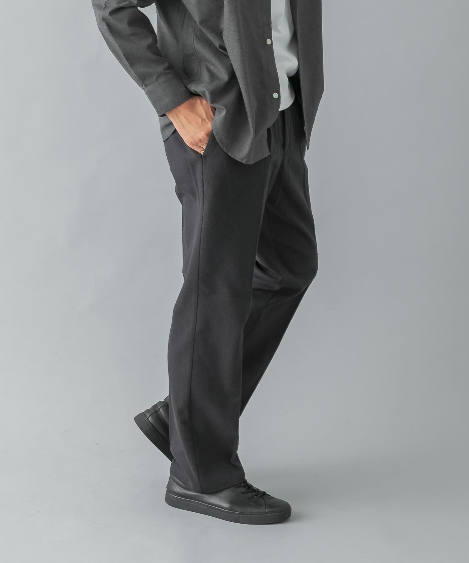 URBAN RESEARCH ROSSO「『蓄熱 / XLサイズあり』アーバンリラックスサーモライトネルスラックス」|スラックス|