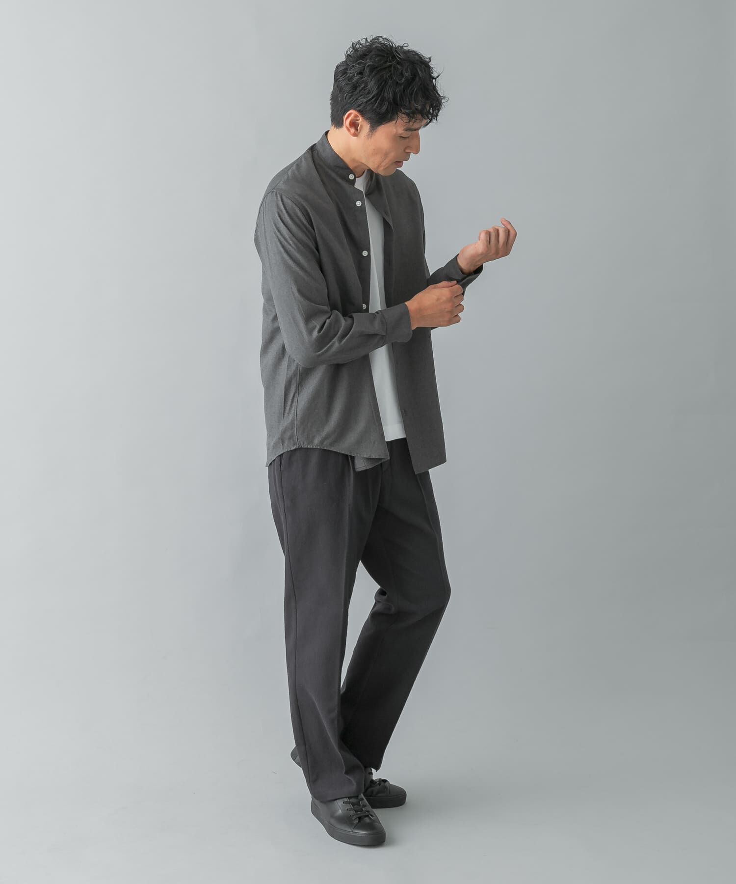 URBAN RESEARCH ROSSO「『蓄熱 / XLサイズあり』アーバンリラックスサーモライトネルスラックス」|スラックス|