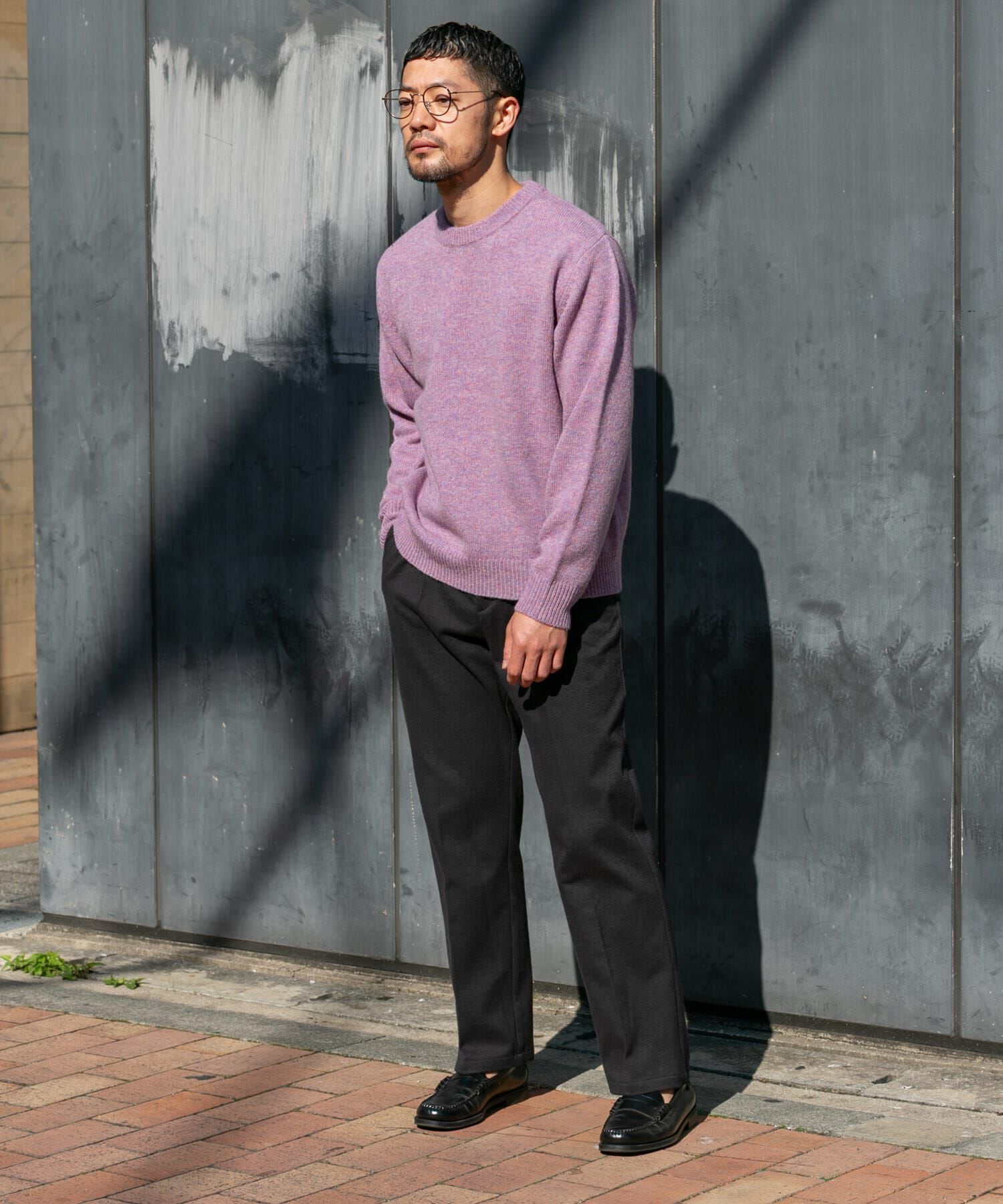 URBAN RESEARCH ROSSO「『蓄熱 / XLサイズあり』アーバンリラックスサーモライトネルスラックス」|スラックス|