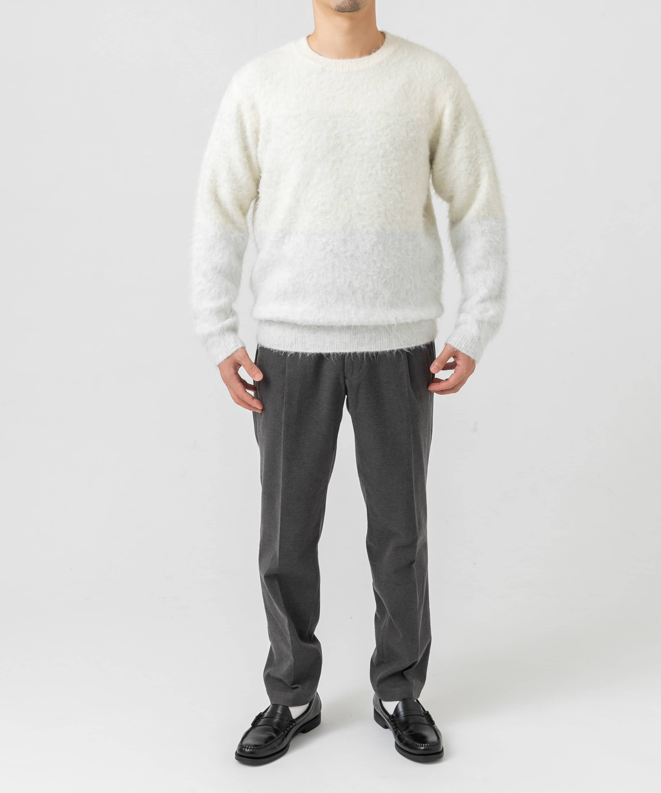 URBAN RESEARCH ROSSO「グラデーションシャギーニット」|ニット・セーター|