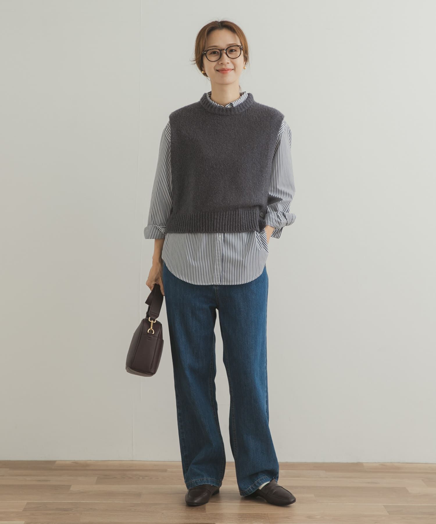 URBAN RESEARCH DOORS「ウールカシミヤニットベスト」|ベスト・ジレ|