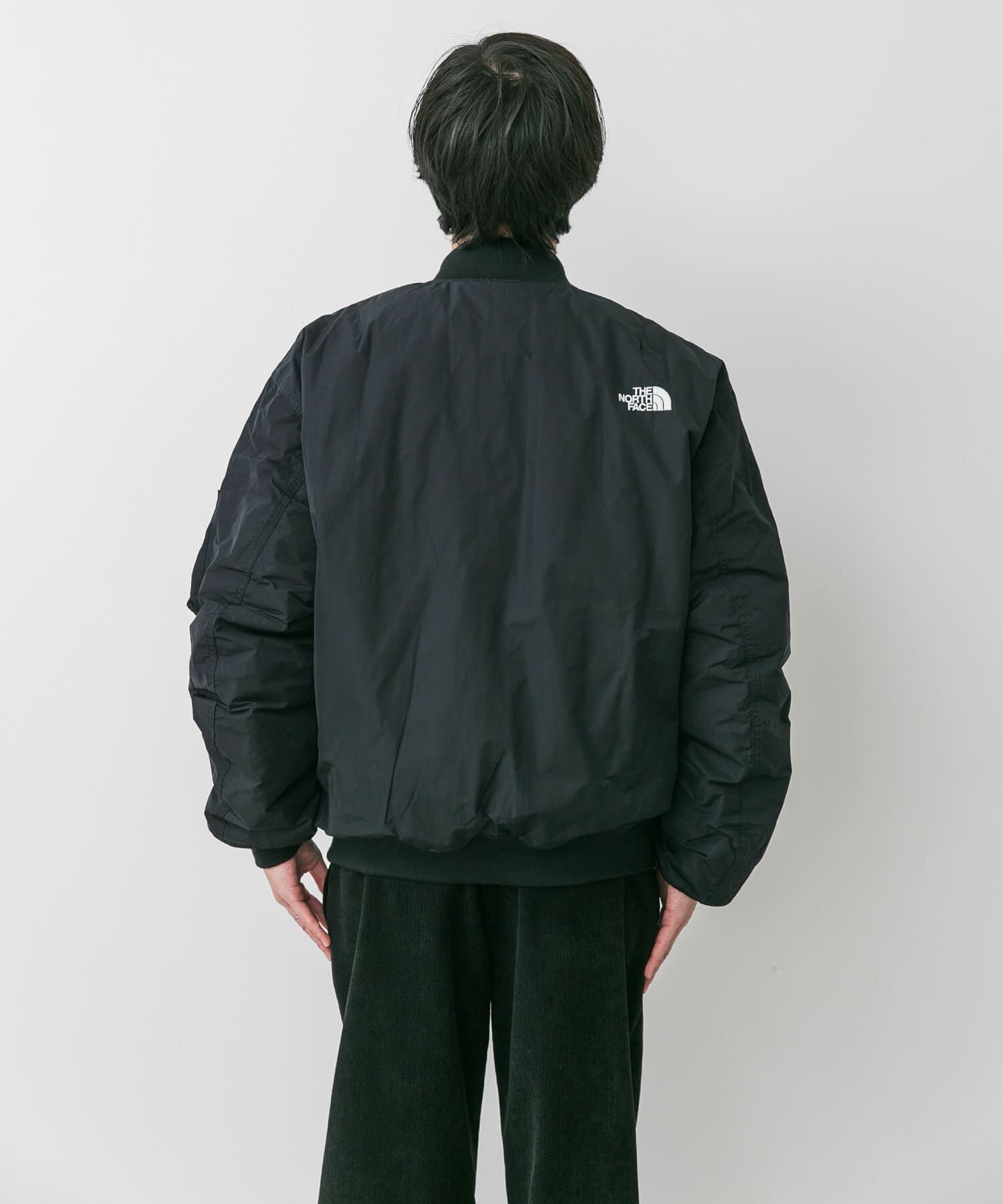 URBAN RESEARCH DOORS「THE NORTH FACE　Insulation Bomber Jacket」|ノーカラーコート|