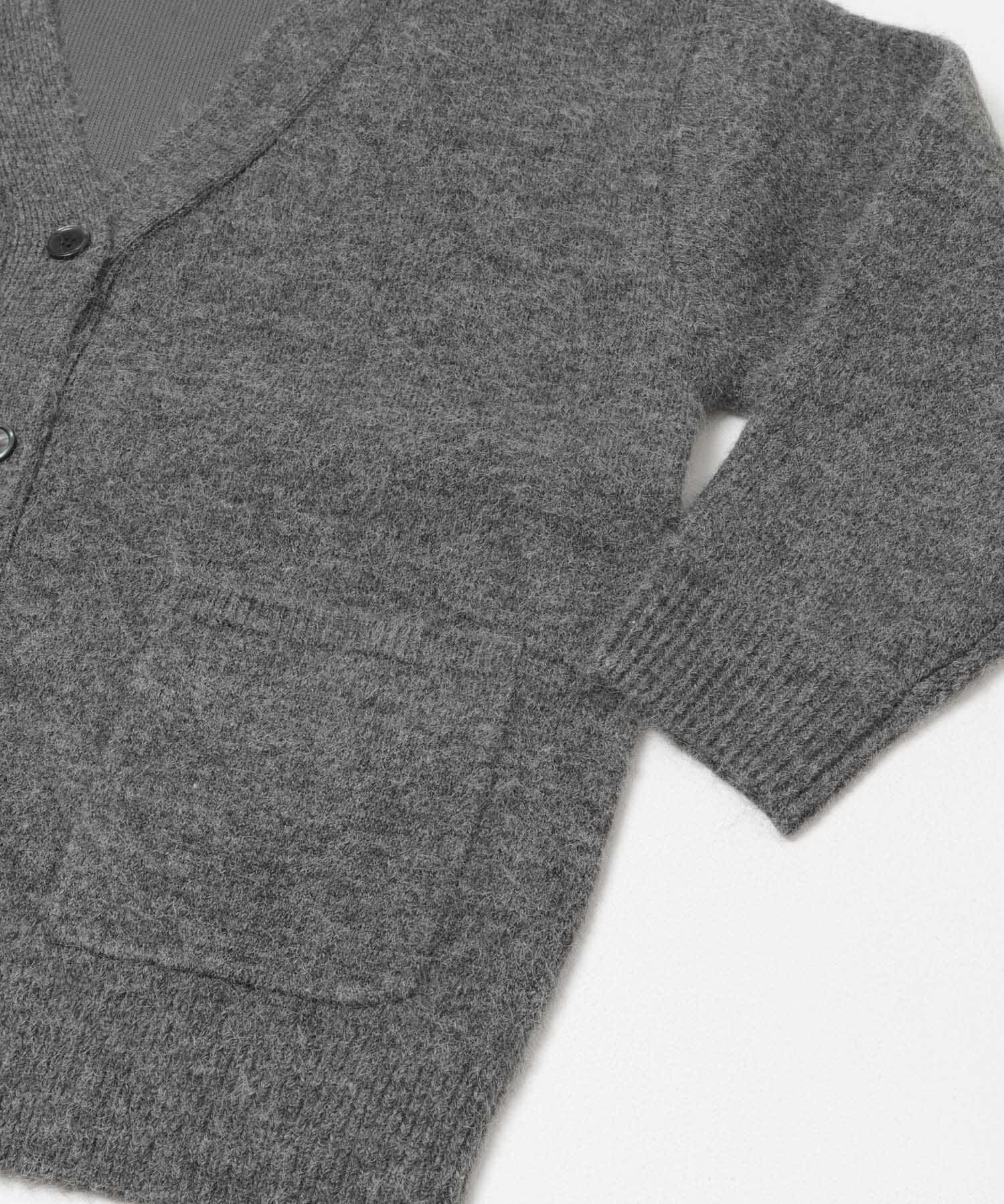 URBAN RESEARCH DOORS「『スタッフ企画』ダブルフェイスVネックカーディガン」|カーディガン|