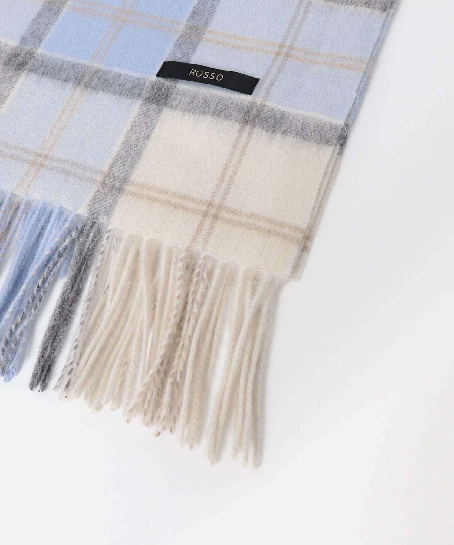 URBAN RESEARCH ROSSO「カシミヤ混チェックストール」|マフラー|