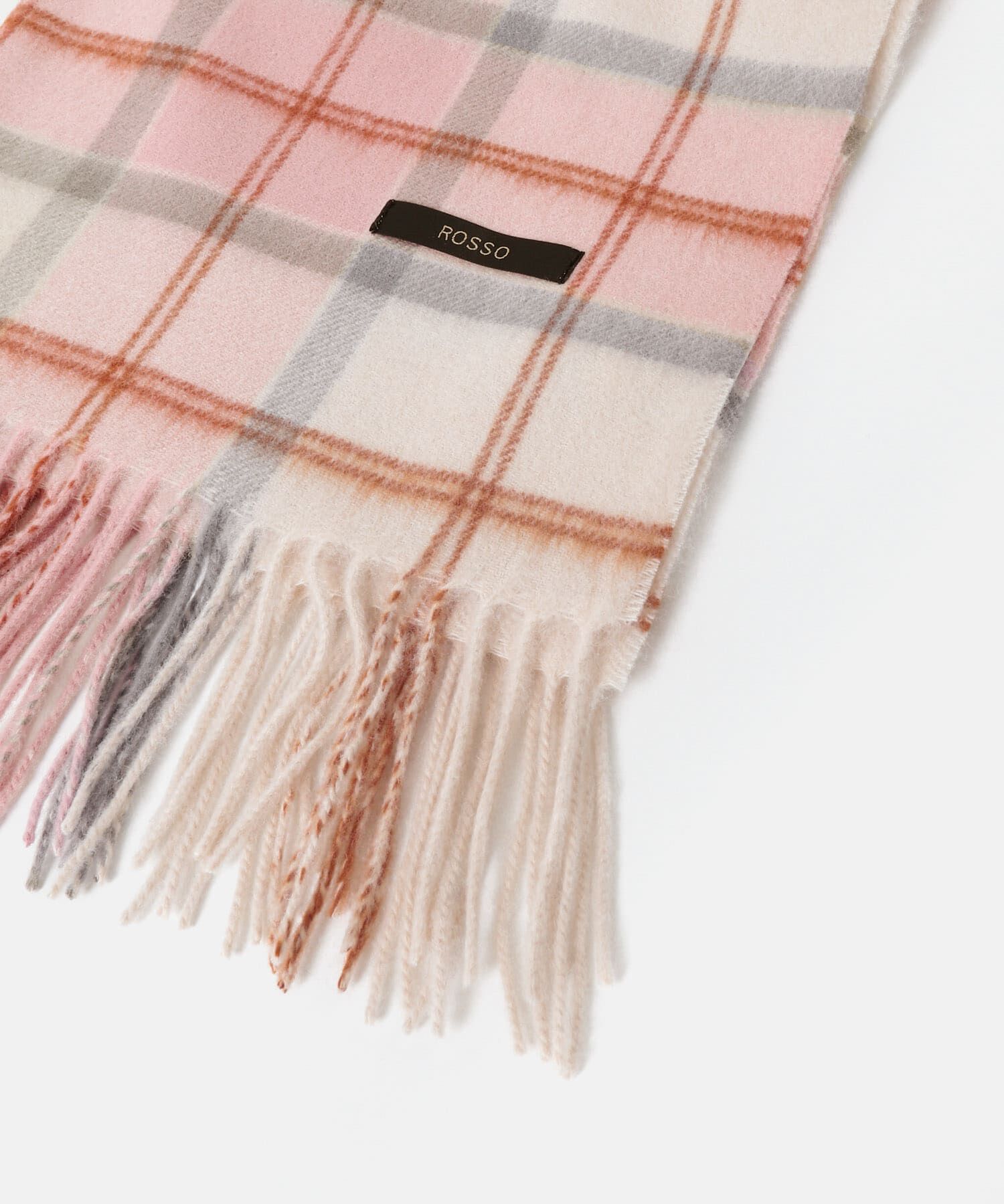 URBAN RESEARCH ROSSO「カシミヤ混チェックストール」|マフラー|