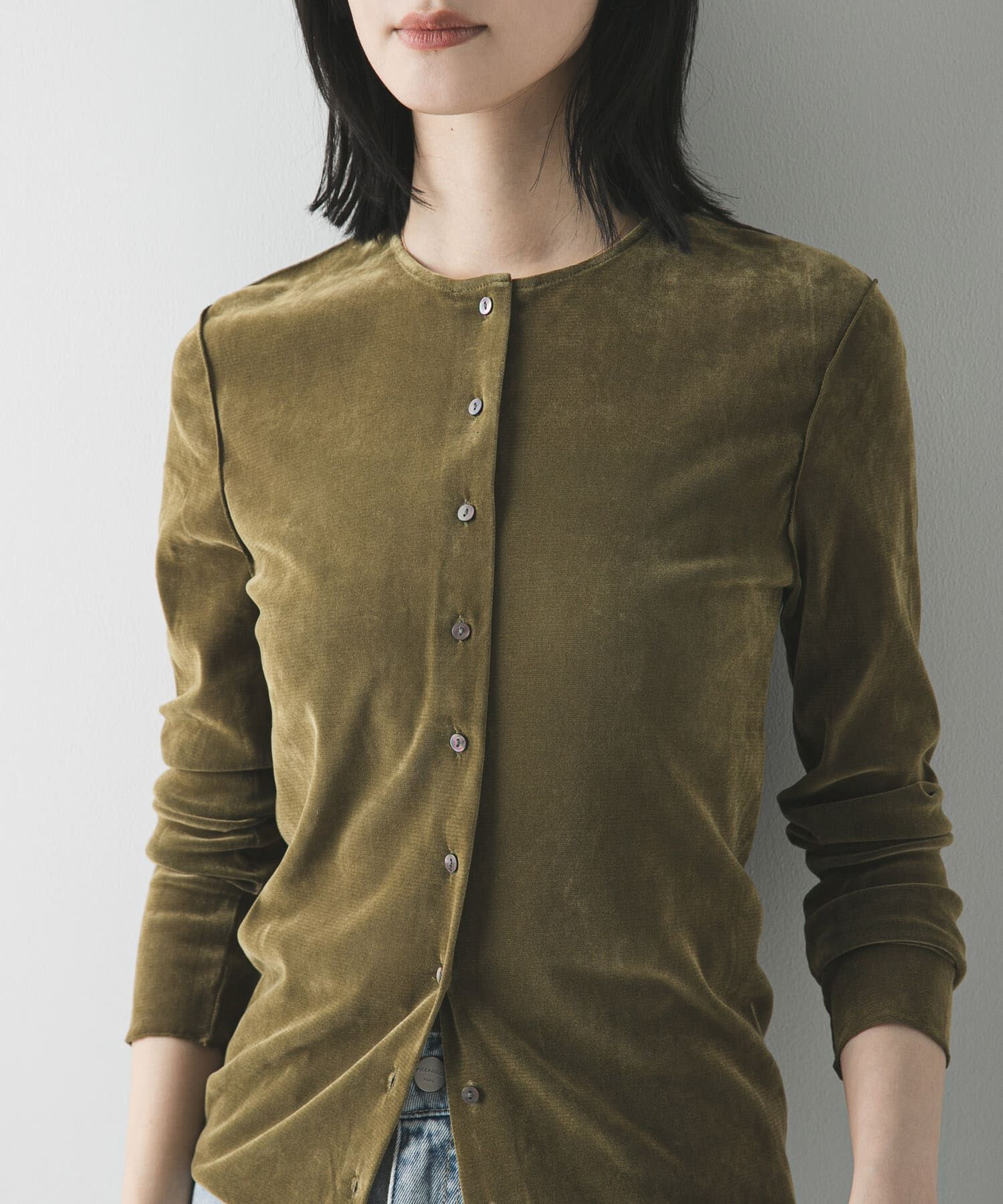 URBAN RESEARCH「シアーフロッキーコンパクトカーディガン」|カーディガン|