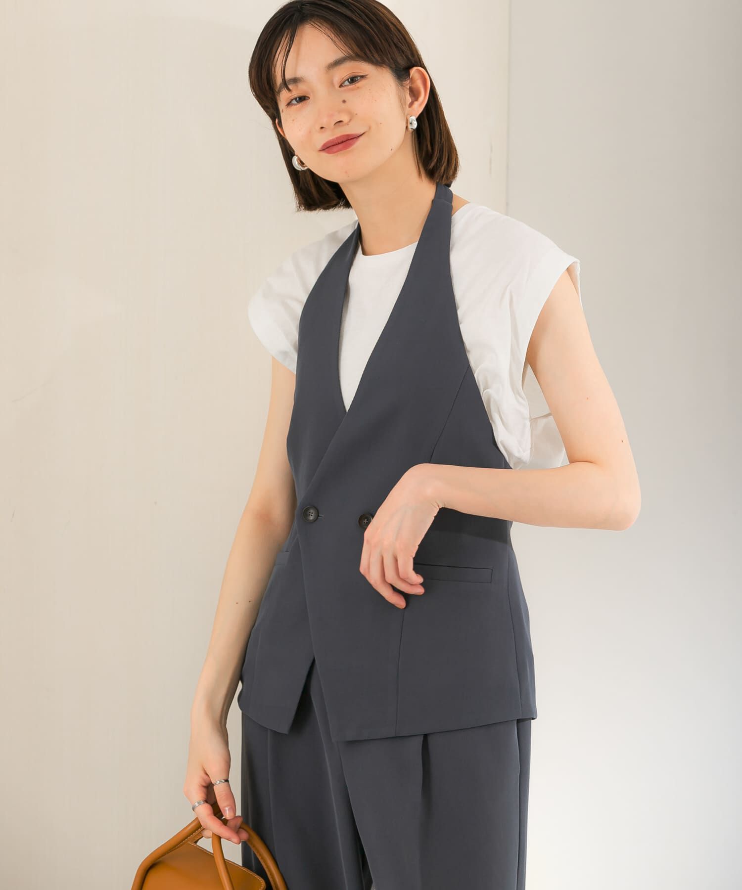  「ホルターベスト」|ベスト・ジレ|