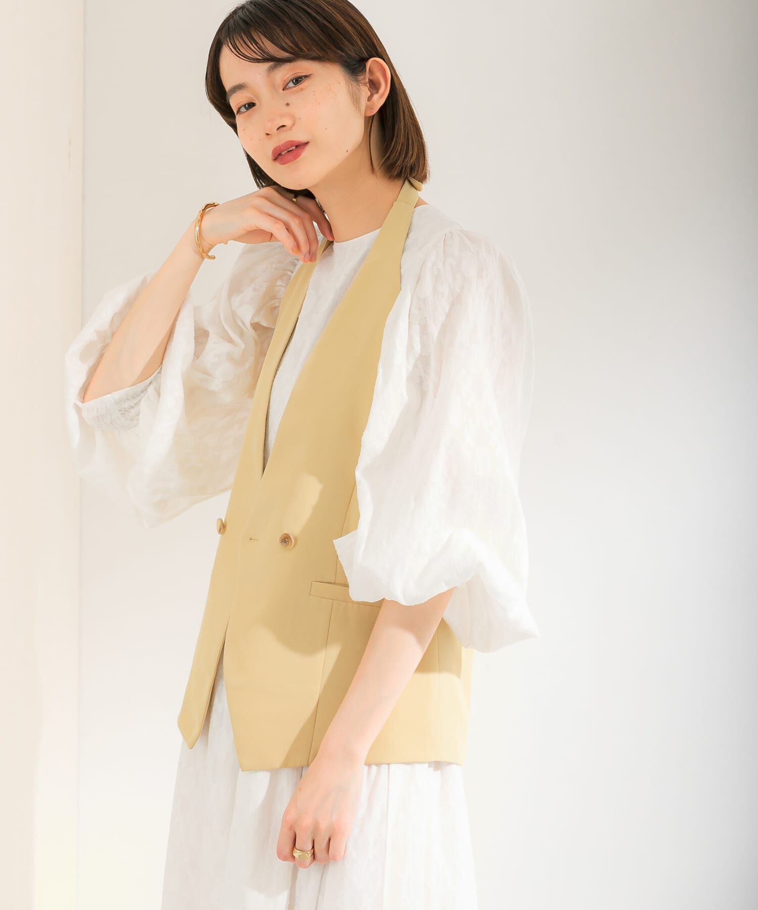  「ホルターベスト」|ベスト・ジレ|