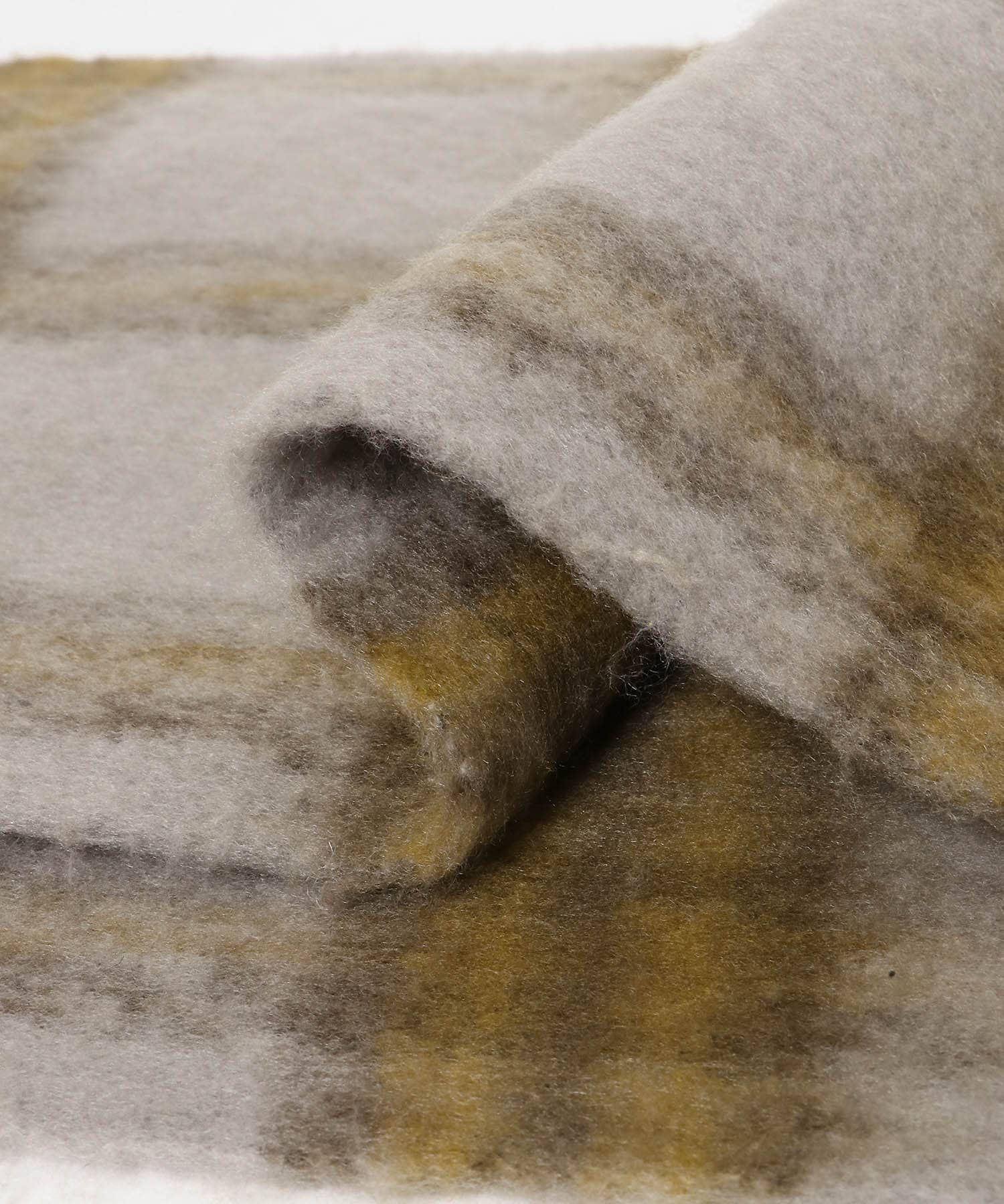  「BIGフリンジチェックストール」|マフラー|