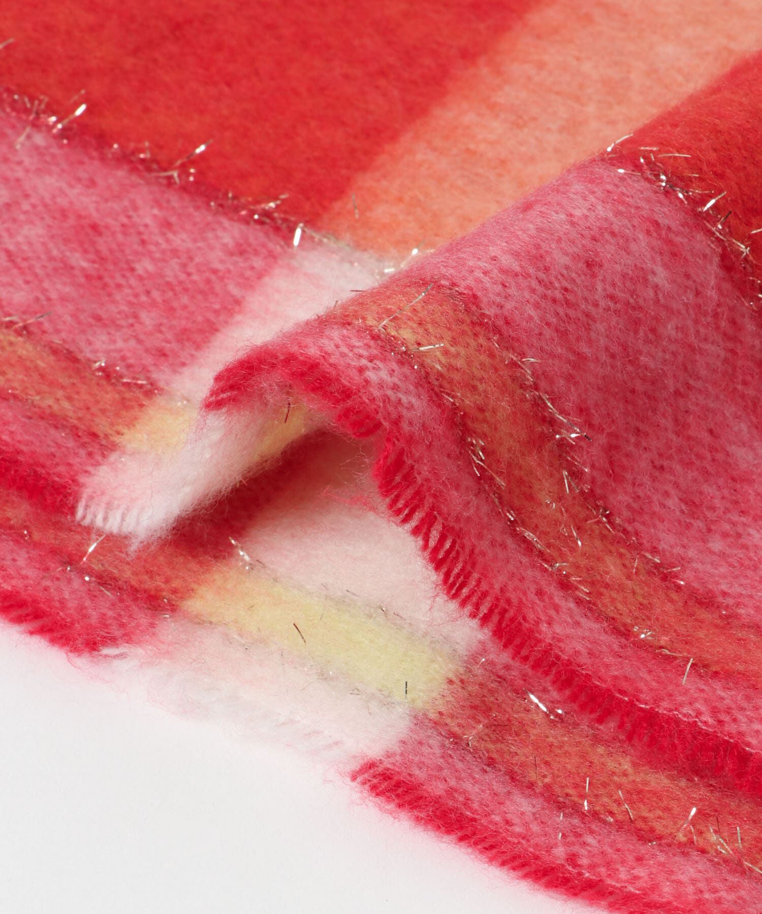  「ラメチェックマフラー」|マフラー|