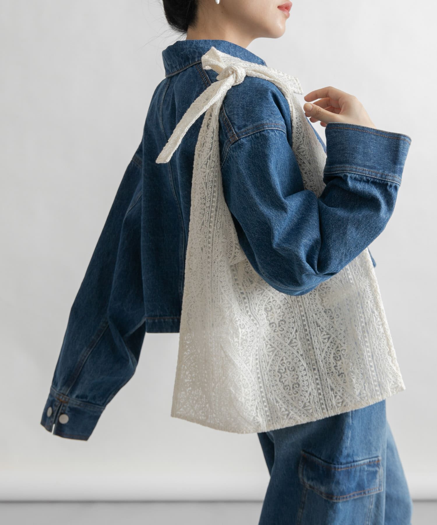  「シアーエンブロイダリーBAG」|ショルダー・メッセンジャー|