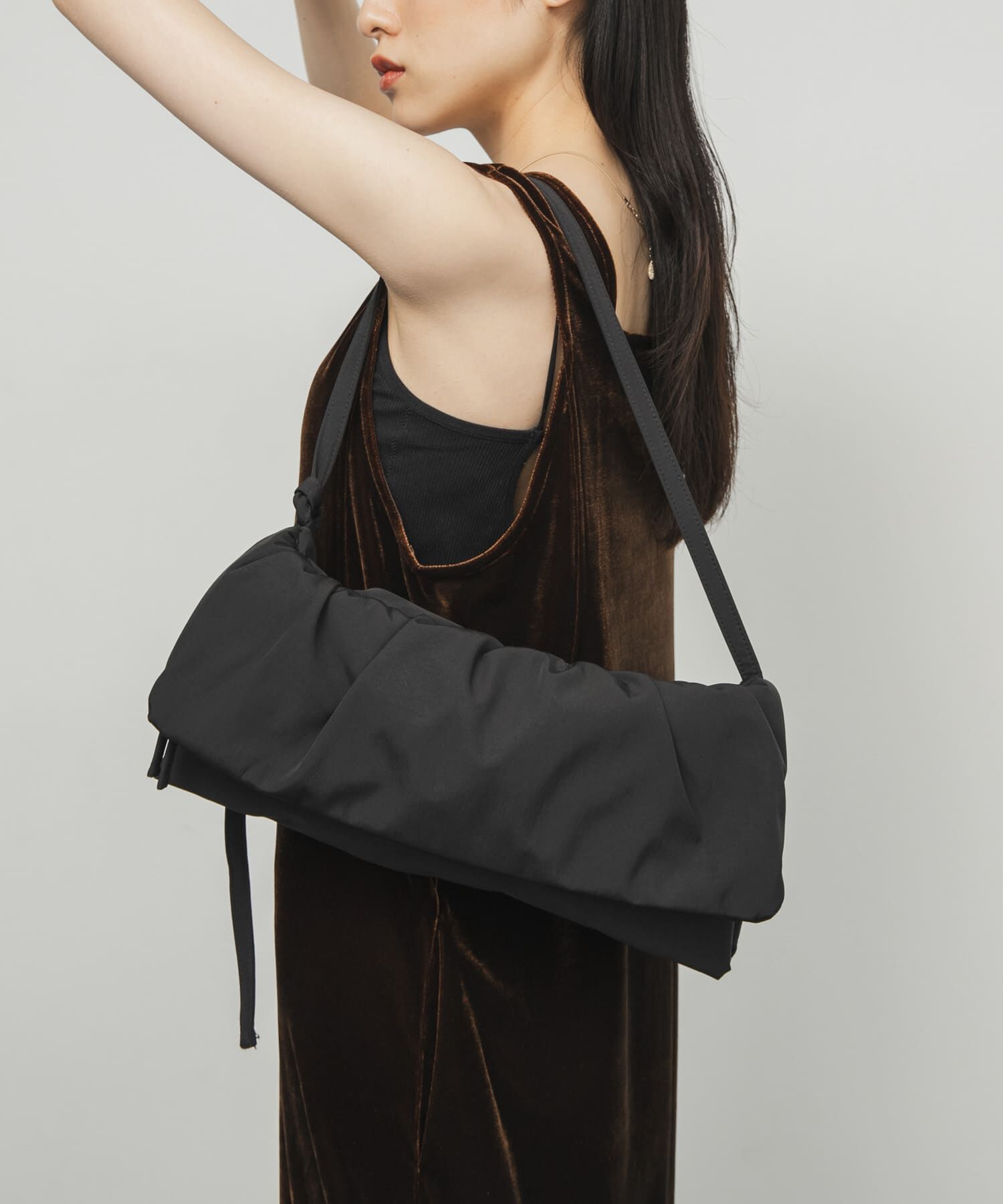  「ナイロンギャザーフラップBAG」|ショルダー・メッセンジャー|