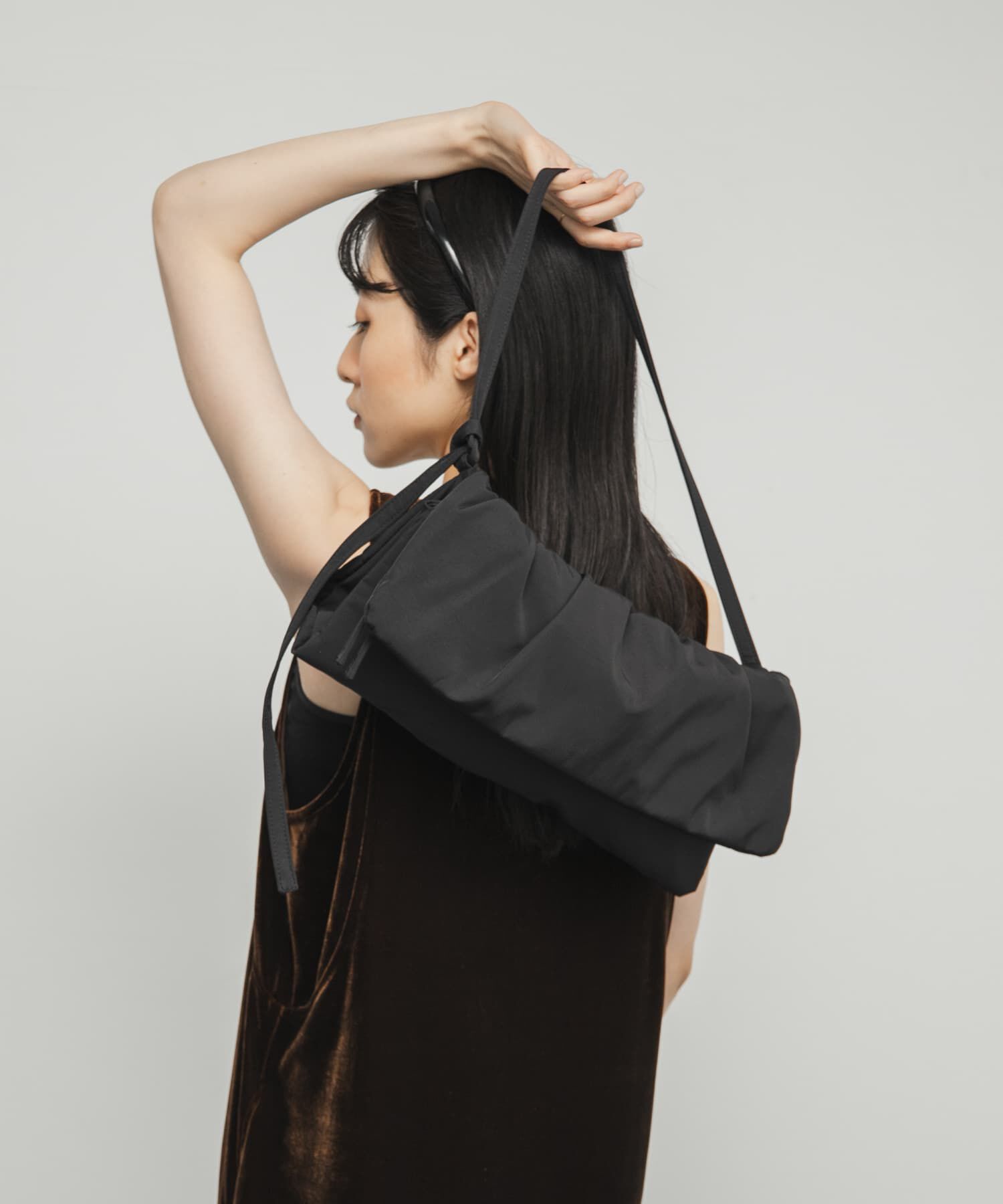  「ナイロンギャザーフラップBAG」|ショルダー・メッセンジャー|