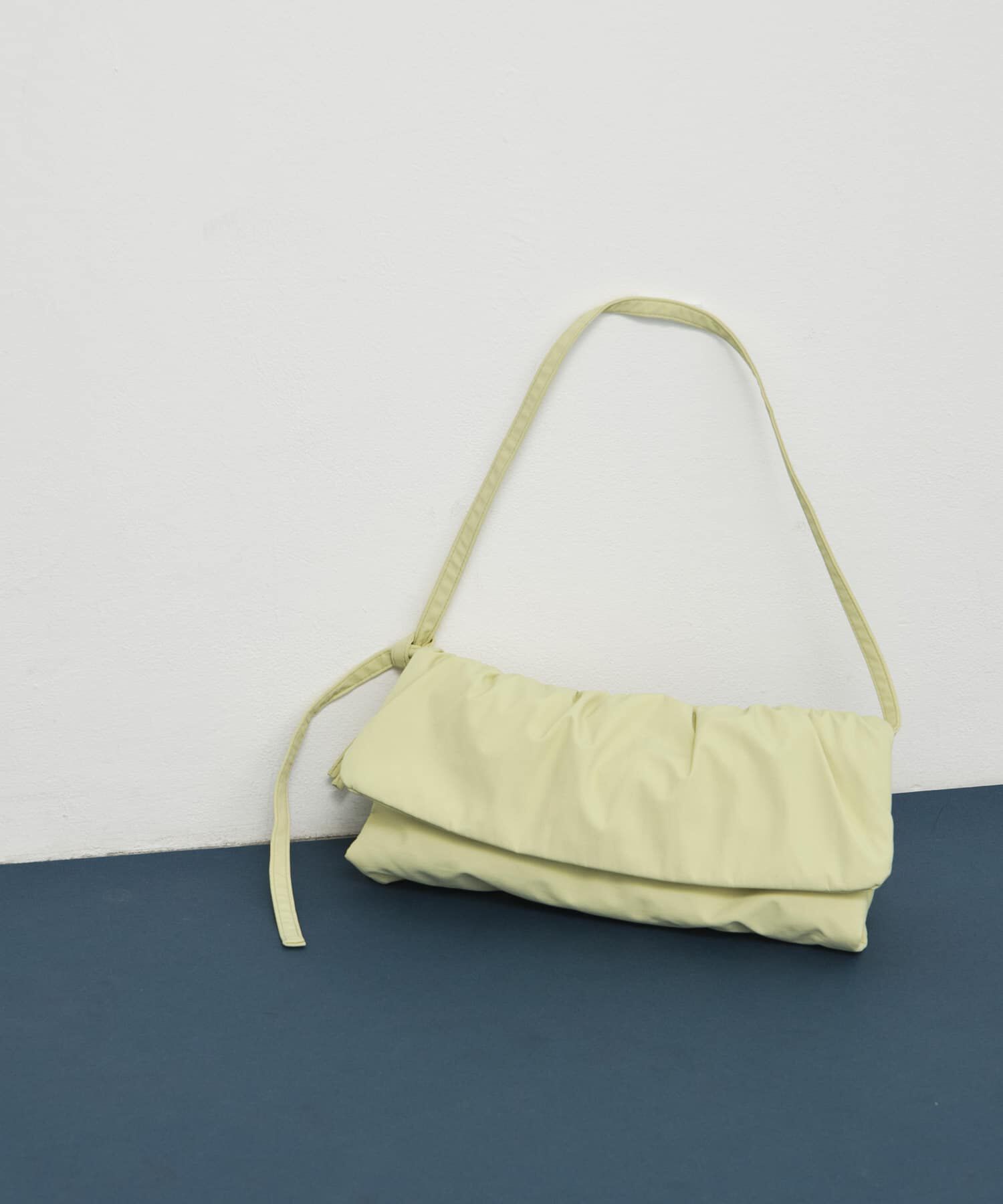  「ナイロンギャザーフラップBAG」|ショルダー・メッセンジャー|グリーン系その他