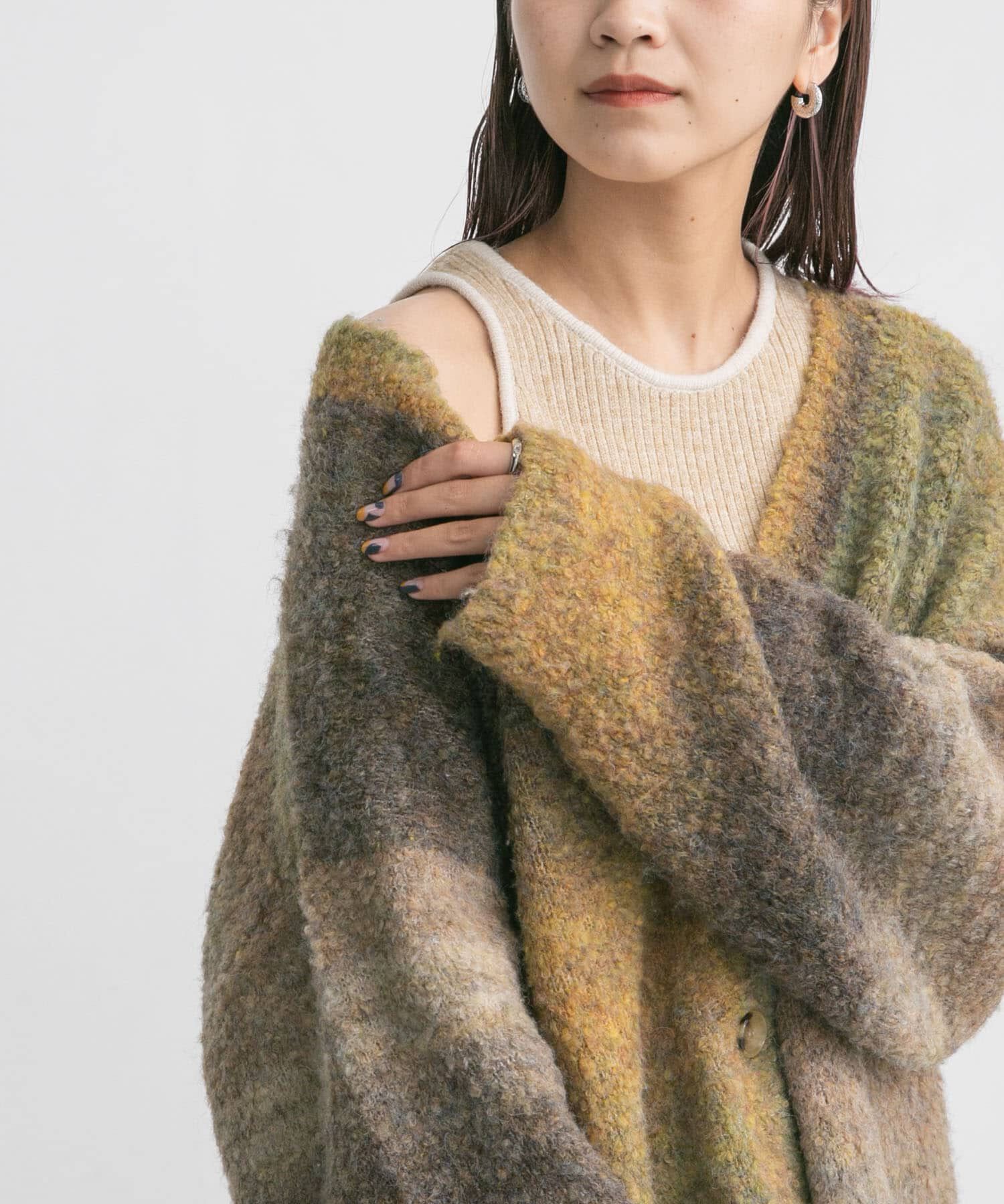  「アメスリニットタンクトップ」|タンクトップ|