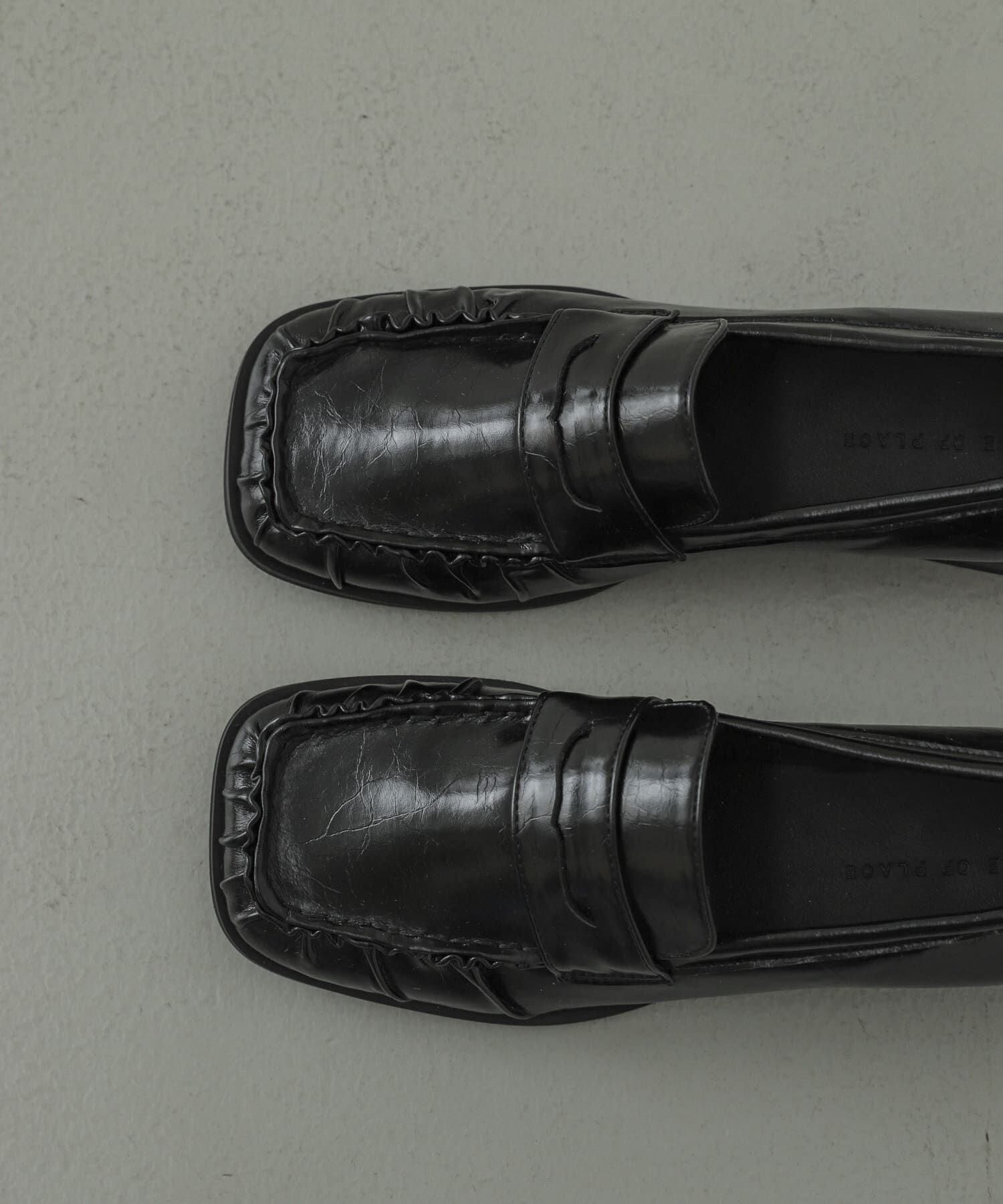 SENSE OF PLACE by URBAN RESEARCH「ギャザースクエアローファー」|ローファー|