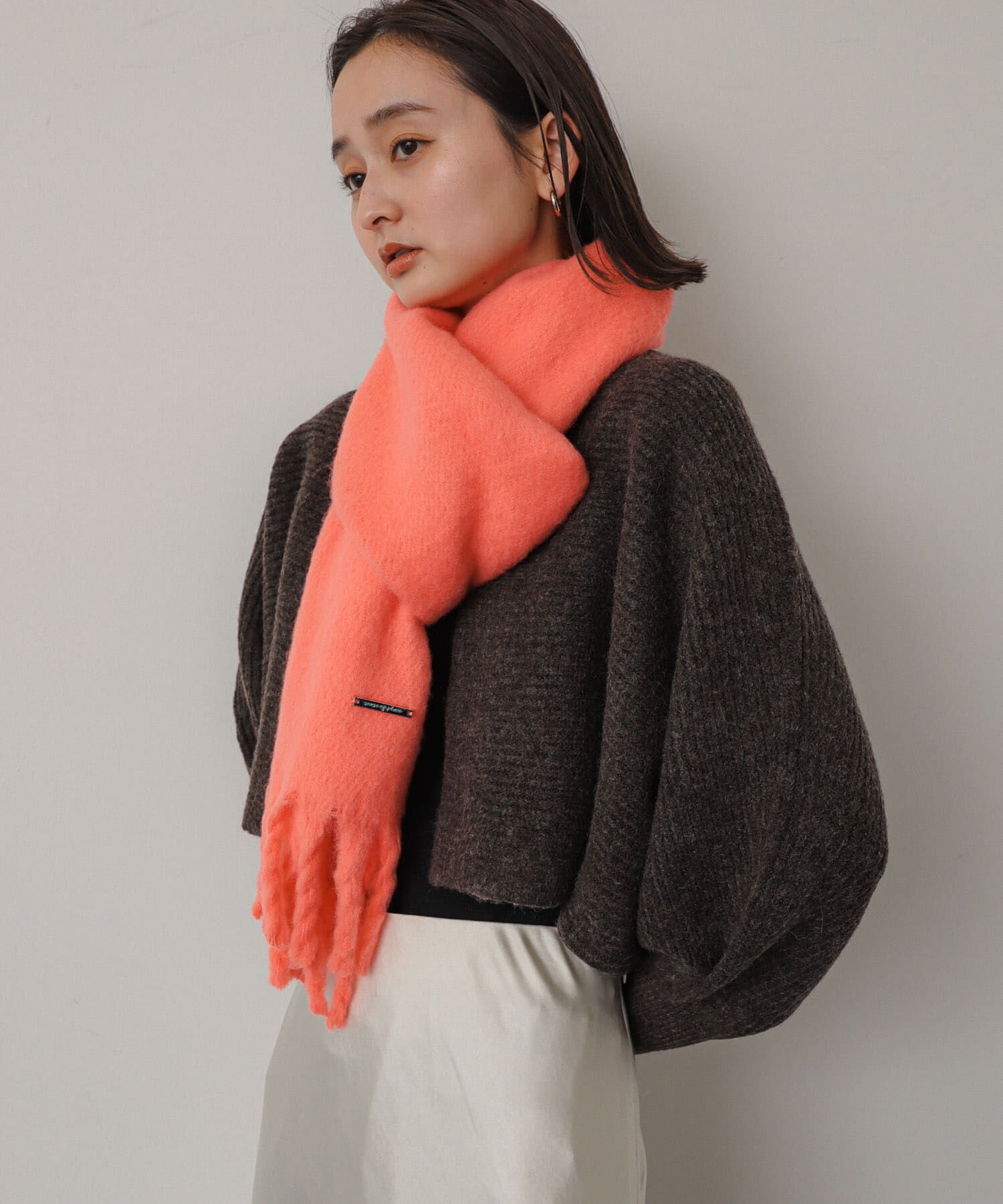 SENSE OF PLACE by URBAN RESEARCH「モヘアライクストール」|マフラー|