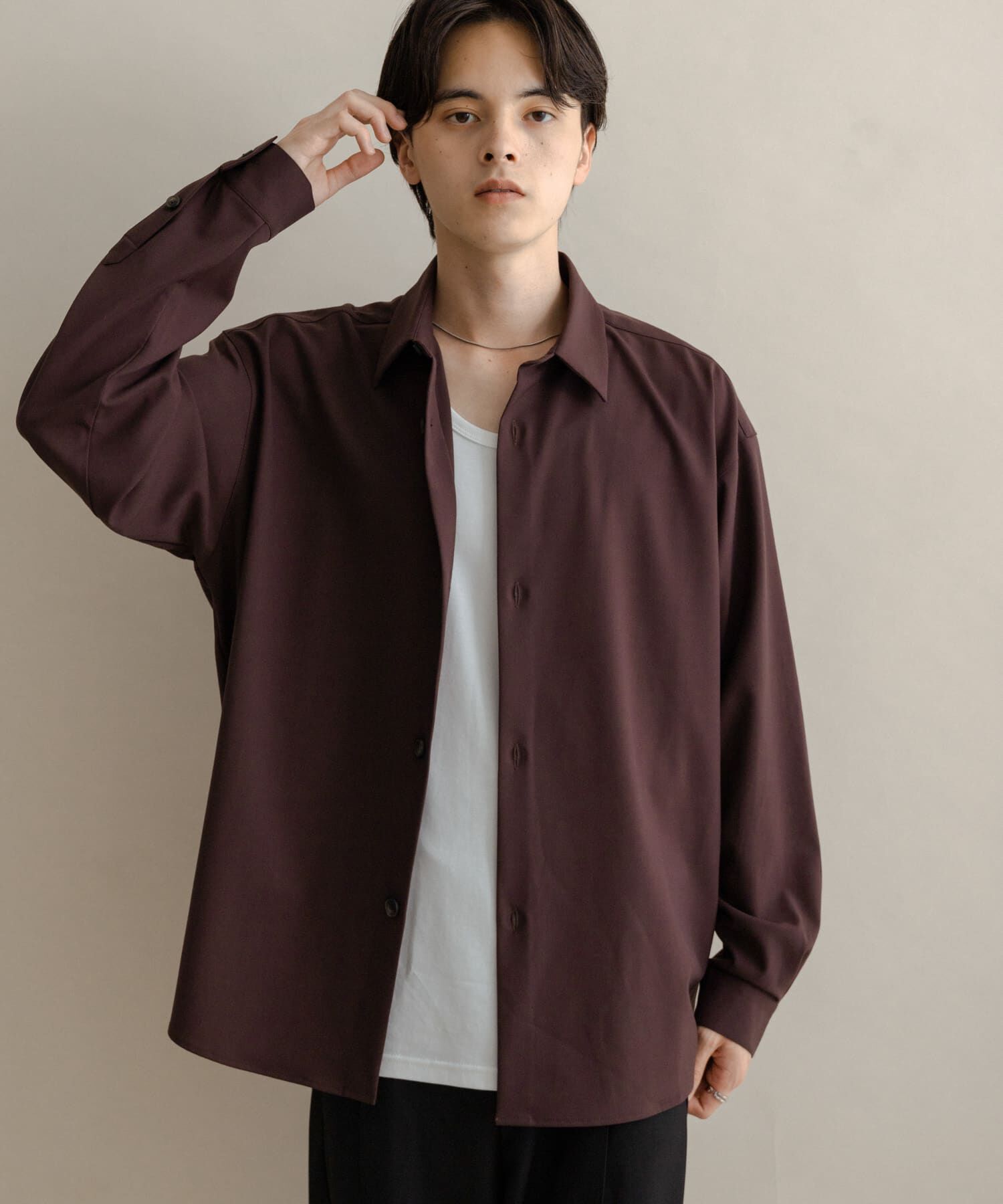 SENSE OF PLACE by URBAN RESEARCH「カラールーズシャツ」|シャツ・ブラウス|