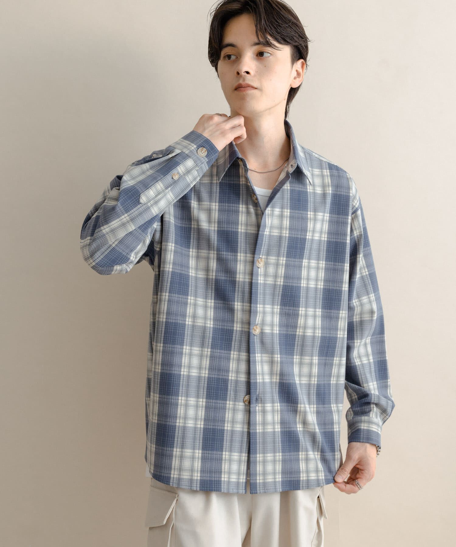 SENSE OF PLACE by URBAN RESEARCH「カラールーズシャツ」|シャツ・ブラウス|