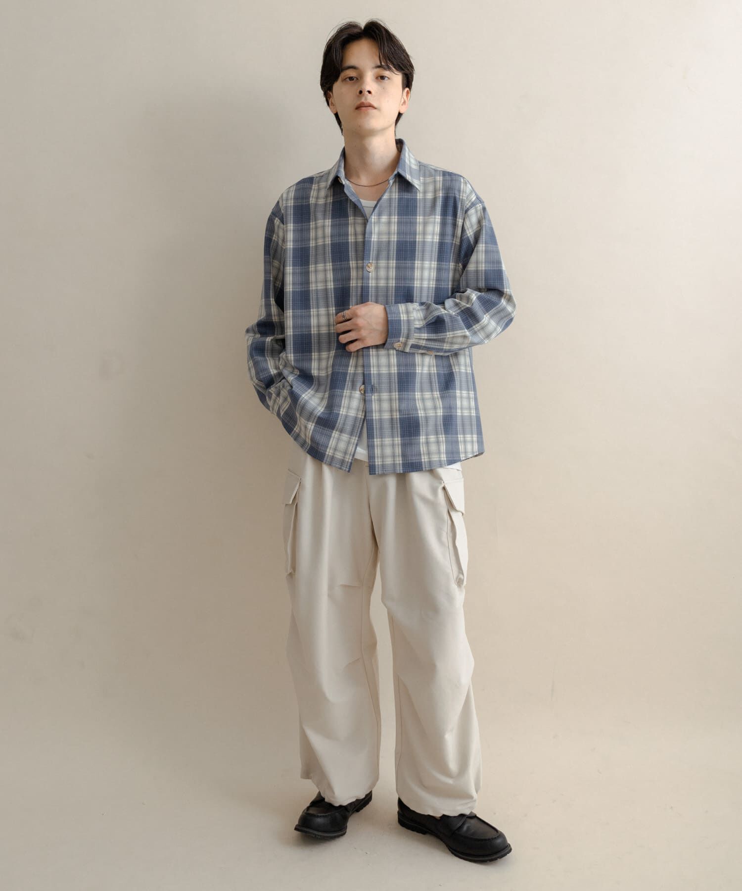 SENSE OF PLACE by URBAN RESEARCH「カラールーズシャツ」|シャツ・ブラウス|