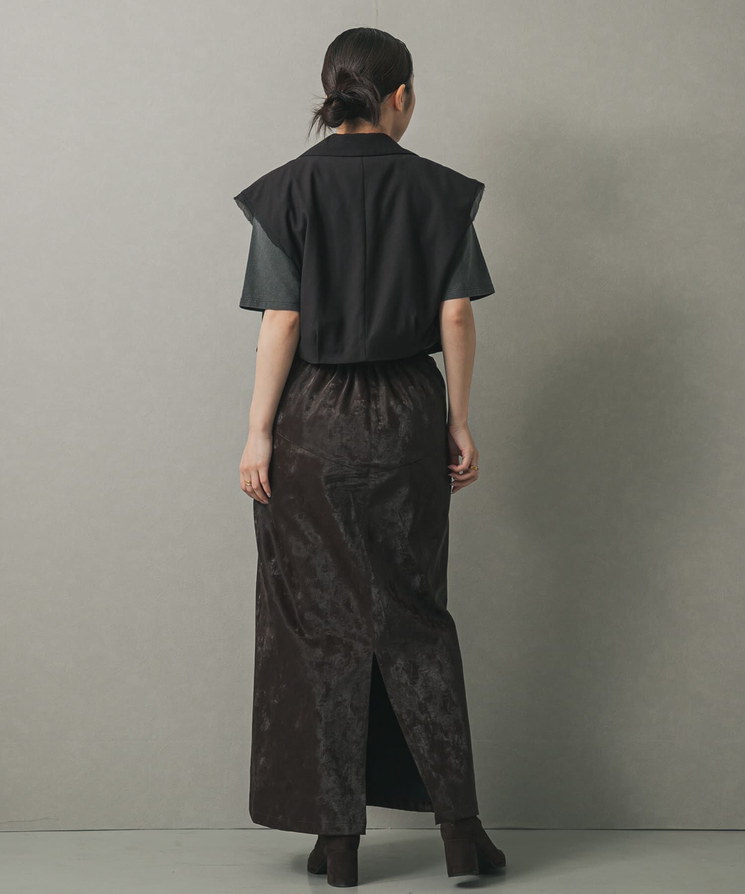 SENSE OF PLACE by URBAN RESEARCH「テーラードクロップドジレ」|ベスト・ジレ|