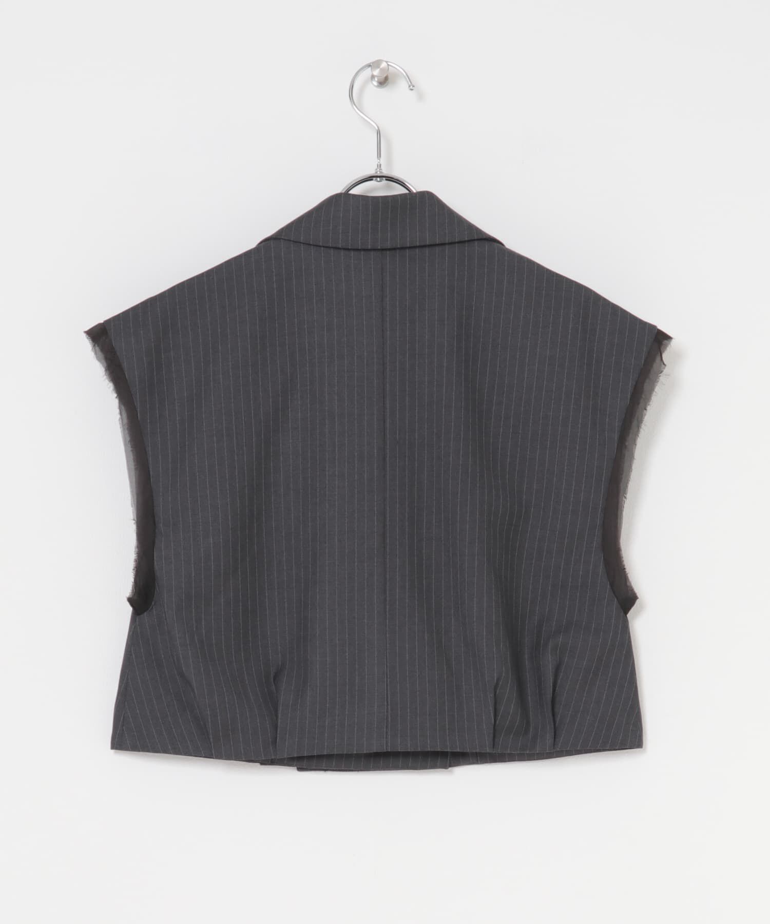 SENSE OF PLACE by URBAN RESEARCH「テーラードクロップドジレ」|ベスト・ジレ|