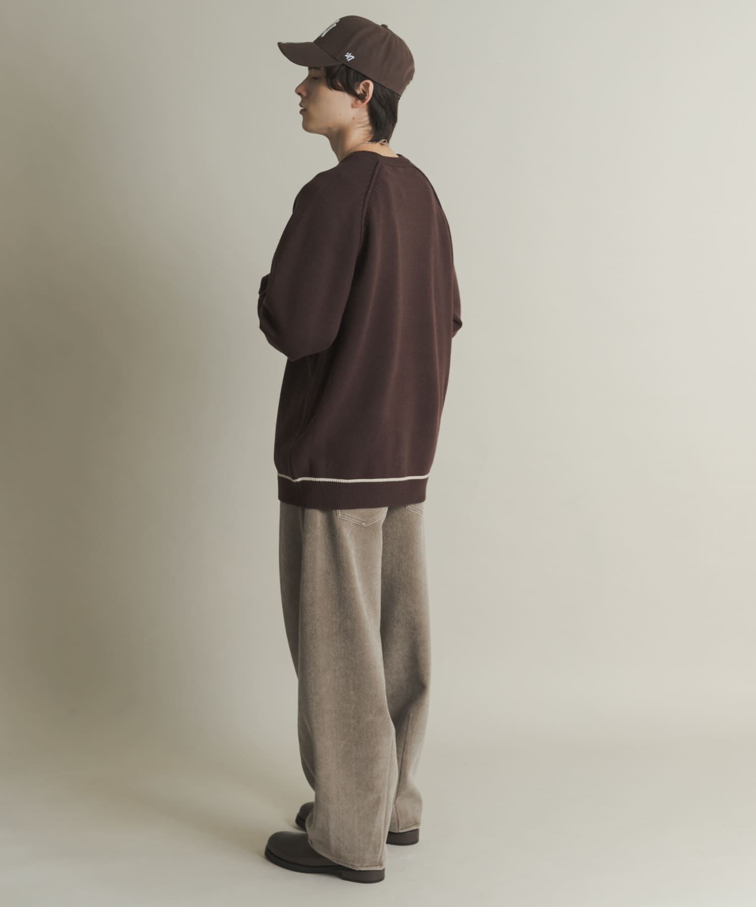 SENSE OF PLACE by URBAN RESEARCH「『一部WEB限定ｶﾗｰ』『洗濯可/毛玉防止』ｽﾄﾚｯﾁﾊｲｼｮｸﾗｲﾝﾆ」|ニット・セーター|