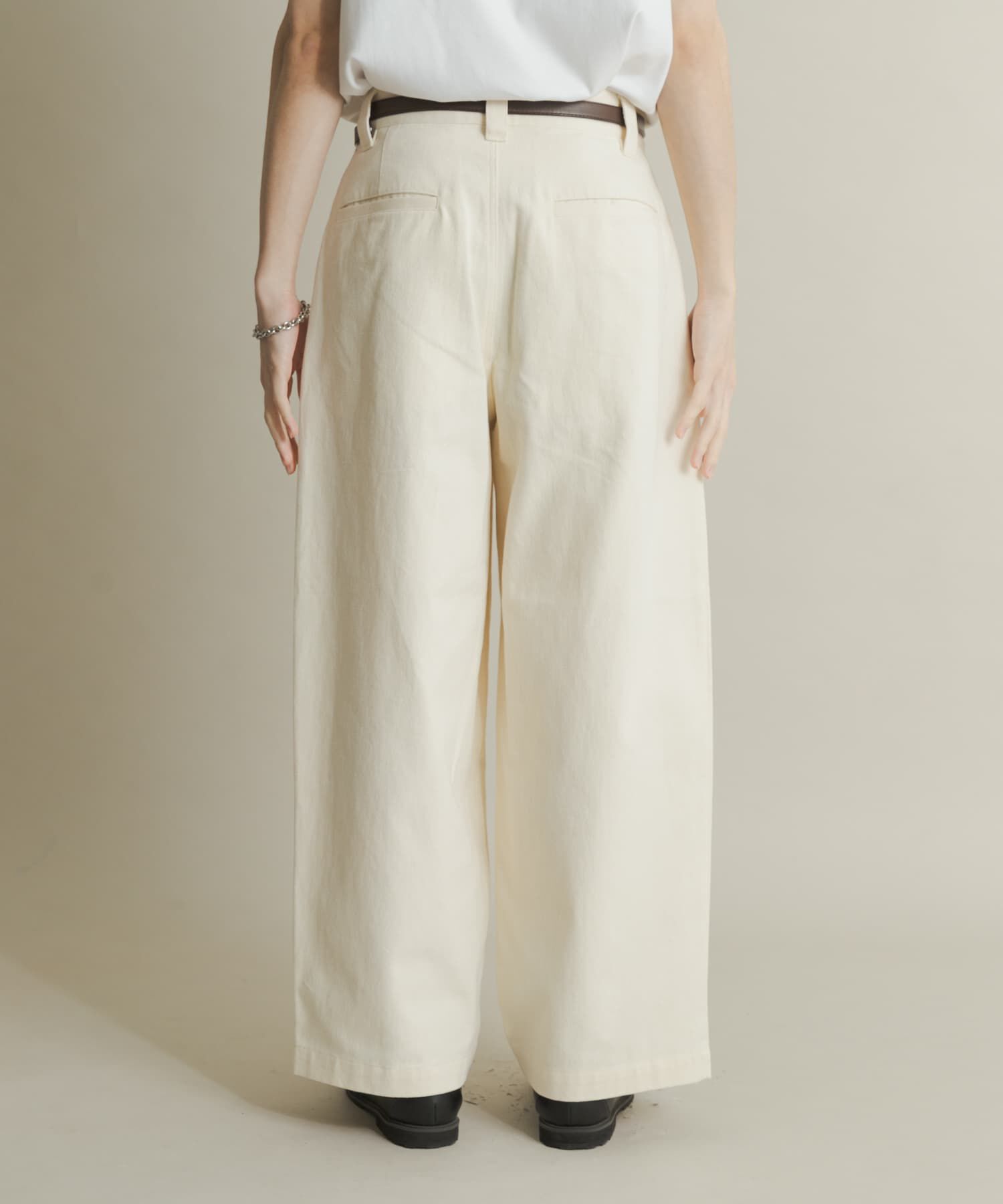 SENSE OF PLACE by URBAN RESEARCH「ボリュームタックワイドパンツ」|その他|