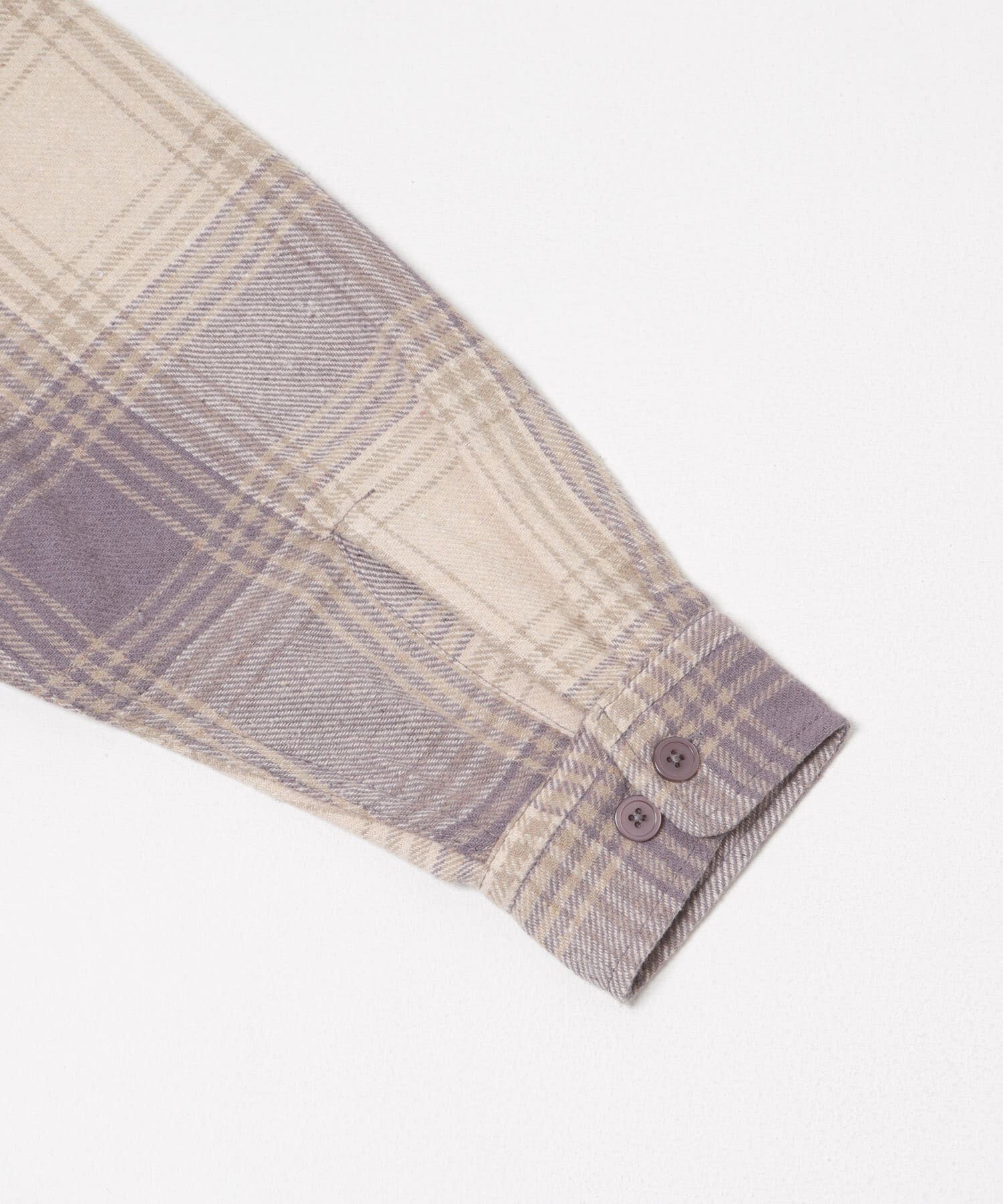 SENSE OF PLACE by URBAN RESEARCH「ブラッシュドヘビーネルチェックシャツ」|シャツ・ブラウス|