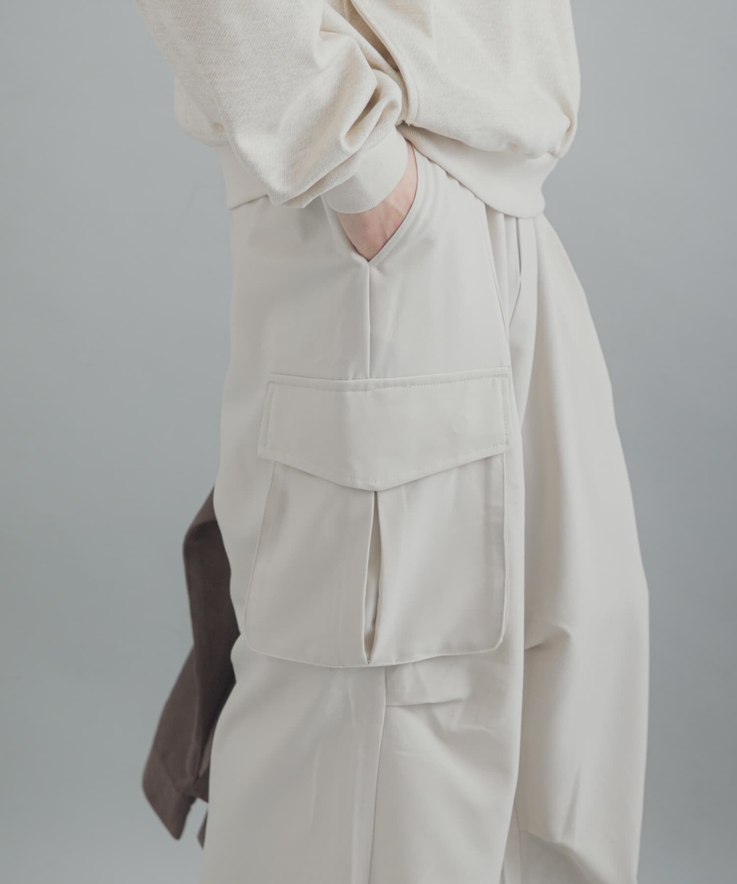 SENSE OF PLACE by URBAN RESEARCH「『ユニセックス』ワイドカーゴパンツ」|その他|