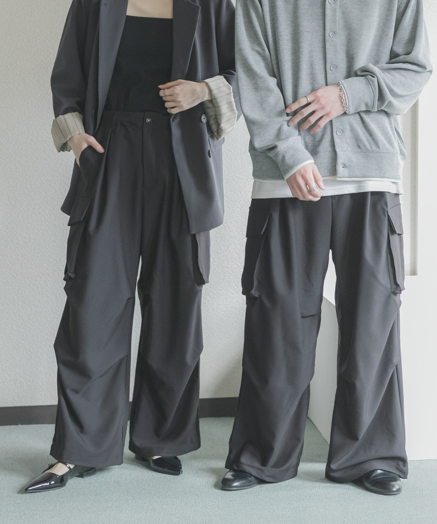 SENSE OF PLACE by URBAN RESEARCH「『ユニセックス』ワイドカーゴパンツ」|その他|