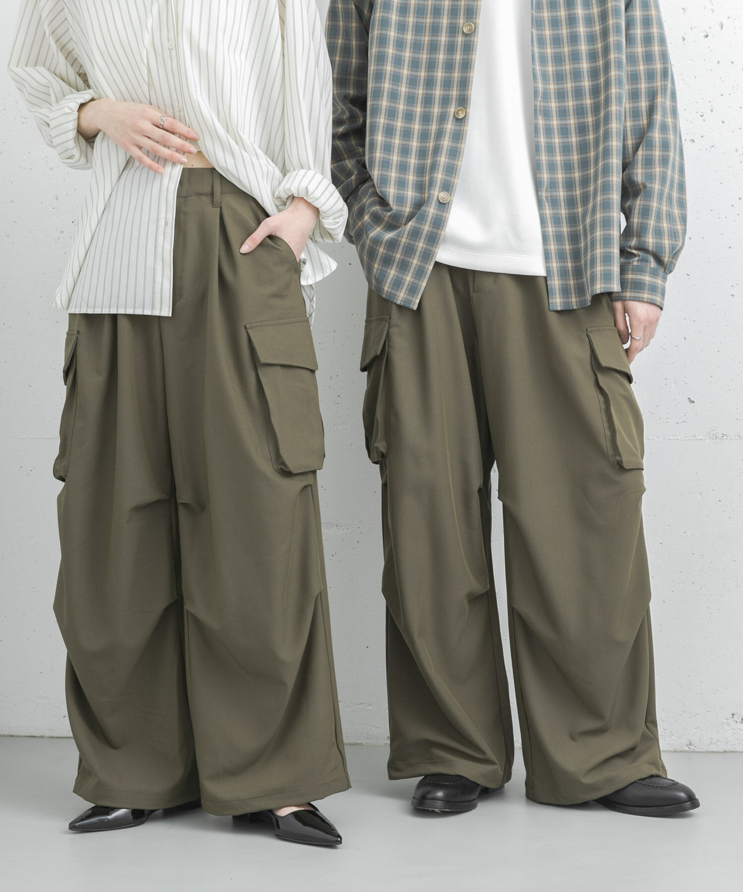 SENSE OF PLACE by URBAN RESEARCH「『ユニセックス』ワイドカーゴパンツ」|その他|