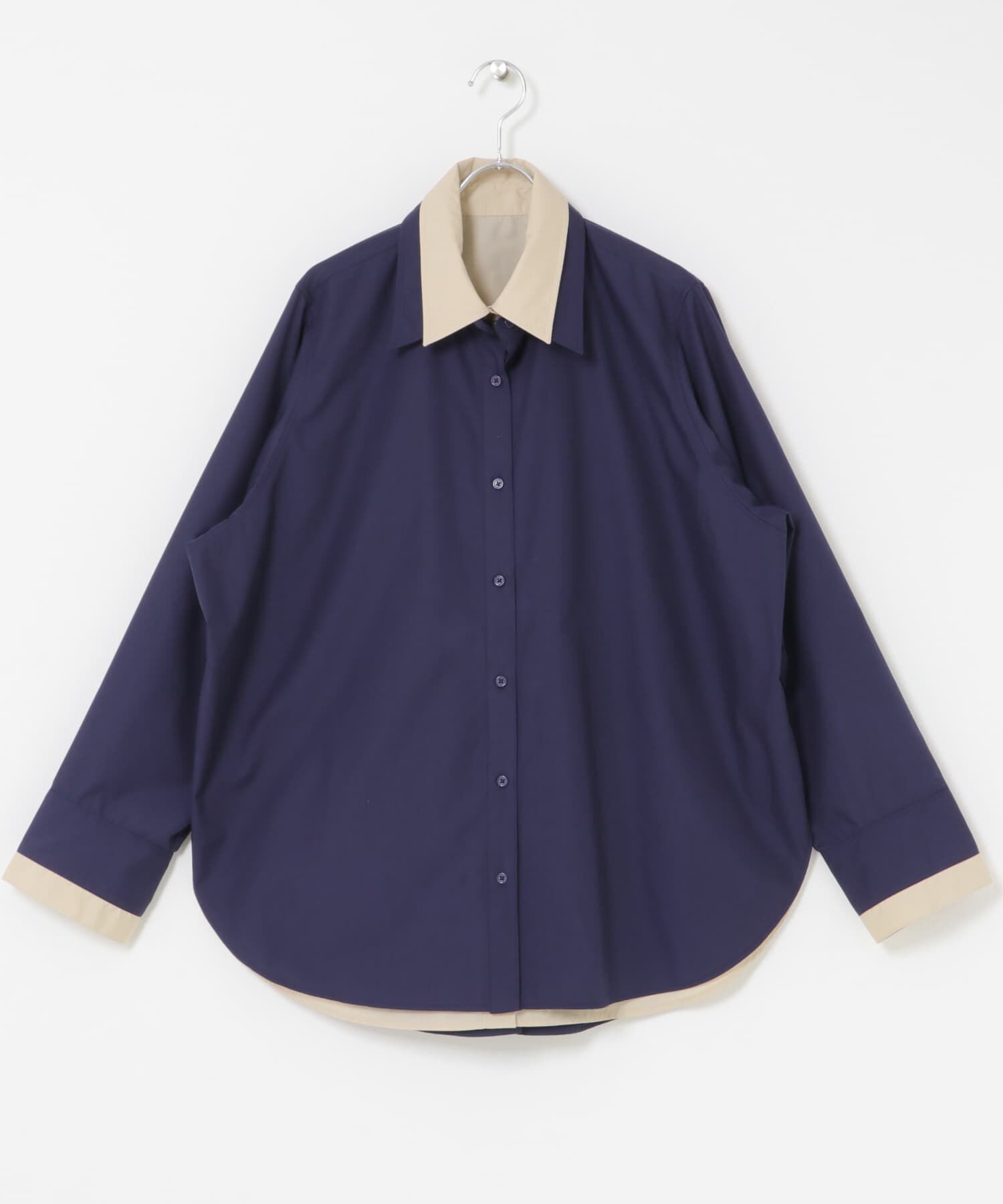 SENSE OF PLACE by URBAN RESEARCH「『WEB限定』フェイクレイヤードルーズシャツ」|シャツ・ブラウス|