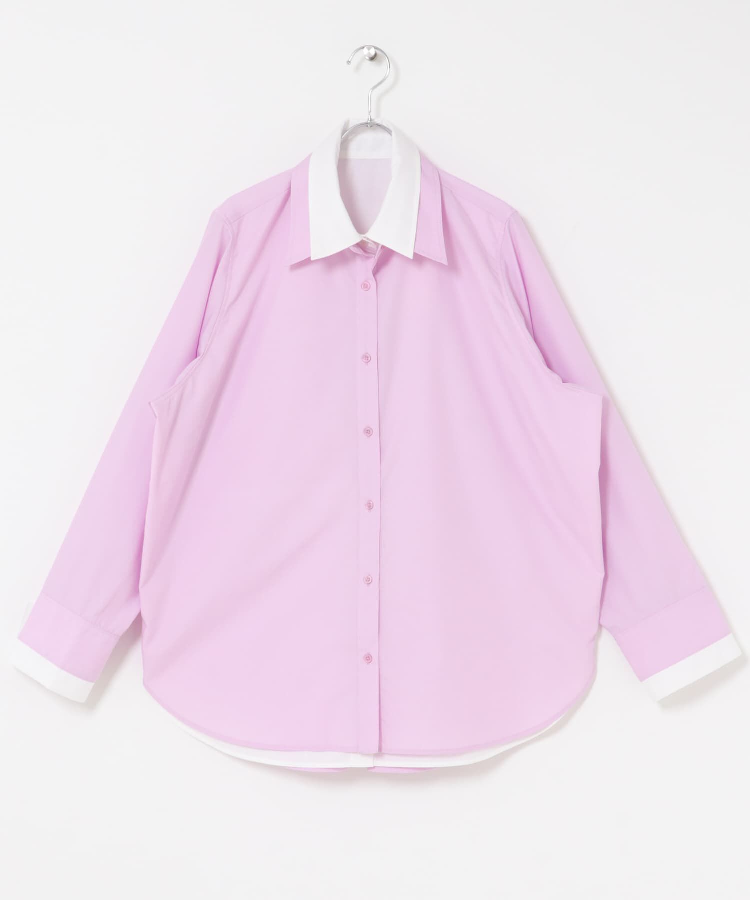 SENSE OF PLACE by URBAN RESEARCH「『WEB限定』フェイクレイヤードルーズシャツ」|シャツ・ブラウス|