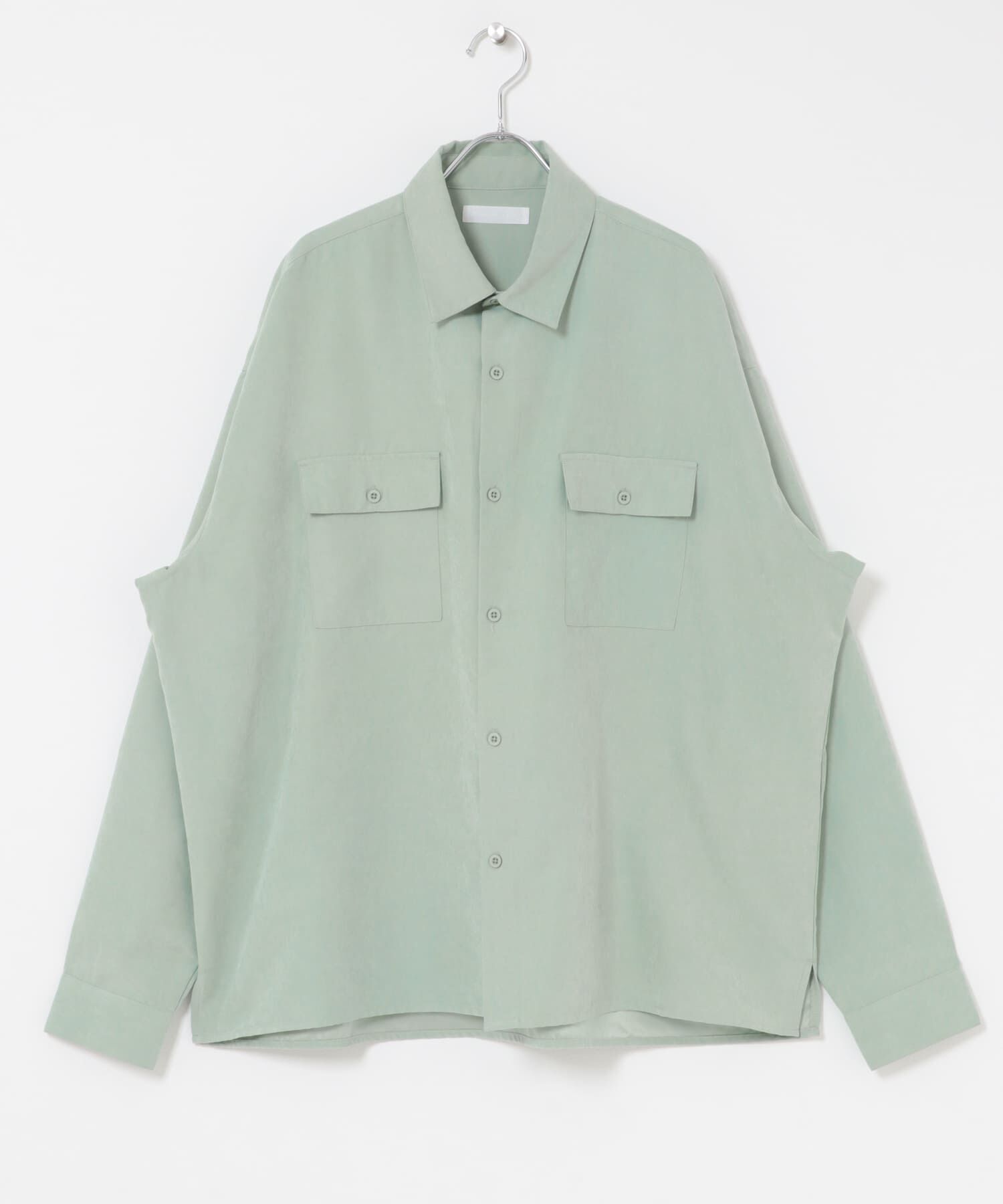 SENSE OF PLACE by URBAN RESEARCH「F/Sダブルポケットロングスリーブシャツ」|シャツ・ブラウス|