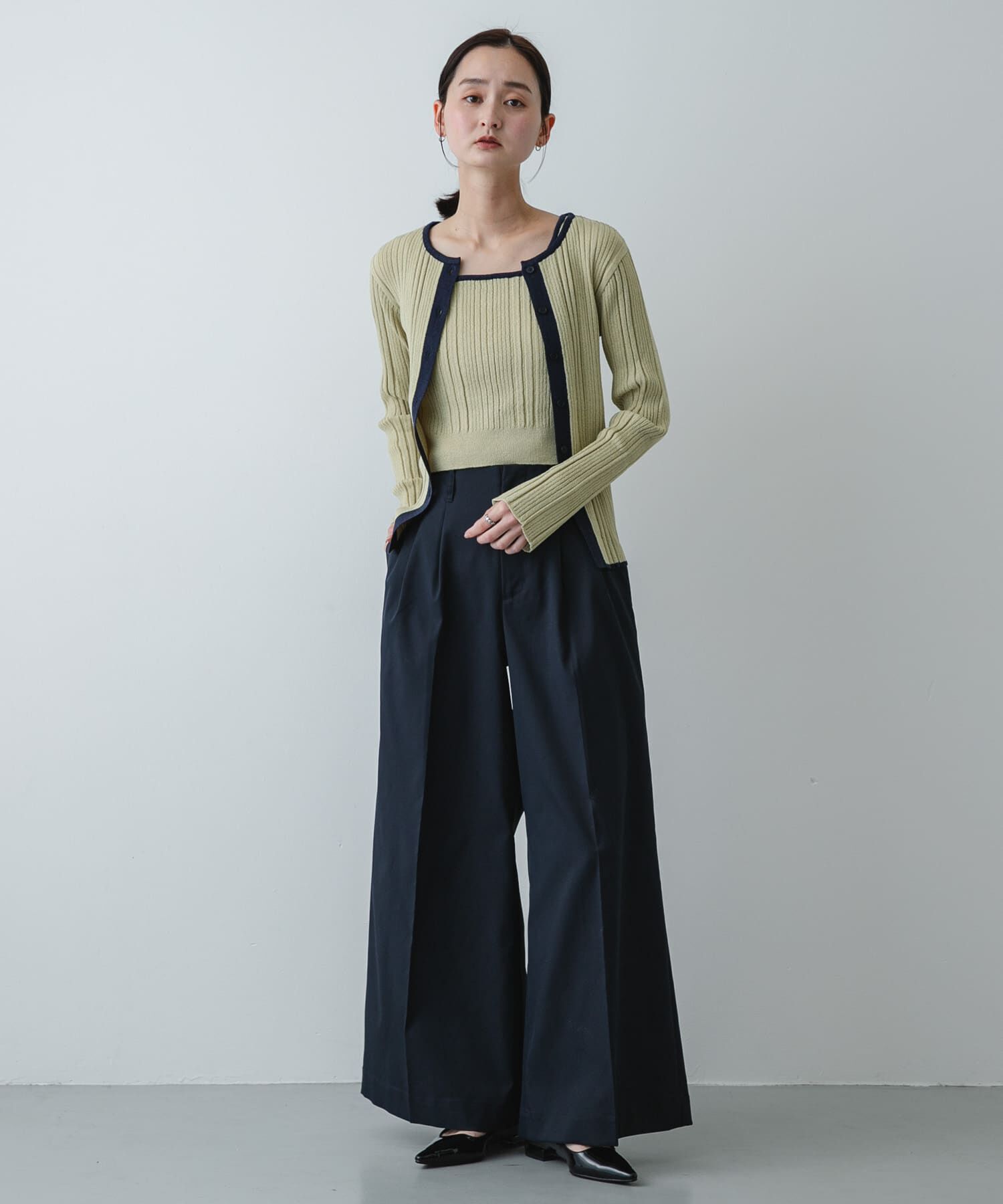 SENSE OF PLACE by URBAN RESEARCH「『抗菌』ポインテッドフラットパンプス」|パンプス|