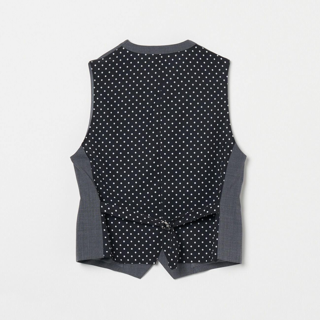 HELIOPOLE「HELIOPOLE DOT BACK PRINTED VEST」|ベスト・ジレ|