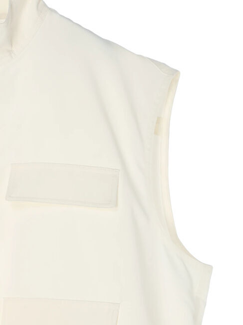 earth music&ecology「ミリタリースタンドカラーベスト」|ベスト・ジレ|