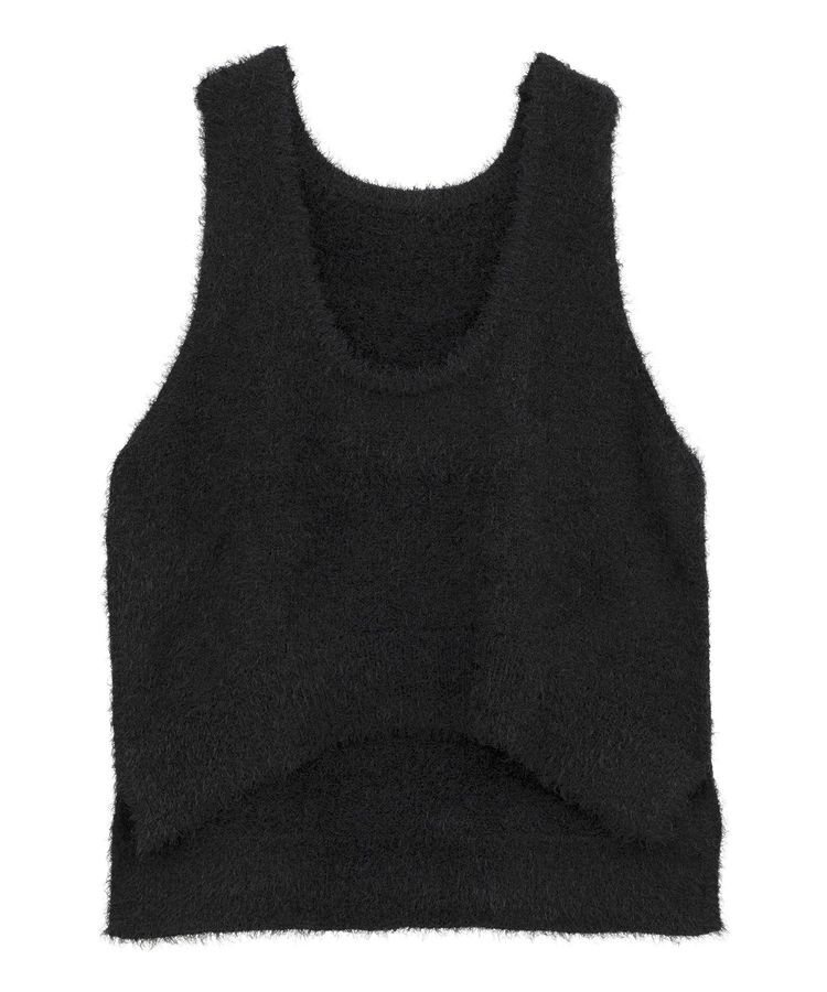 earth music&ecology「フェザーUネックニットベスト」|ベスト・ジレ|