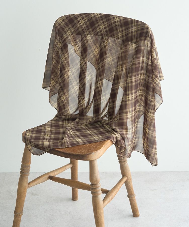 earth music&ecology「チェックスカーフ」|その他|